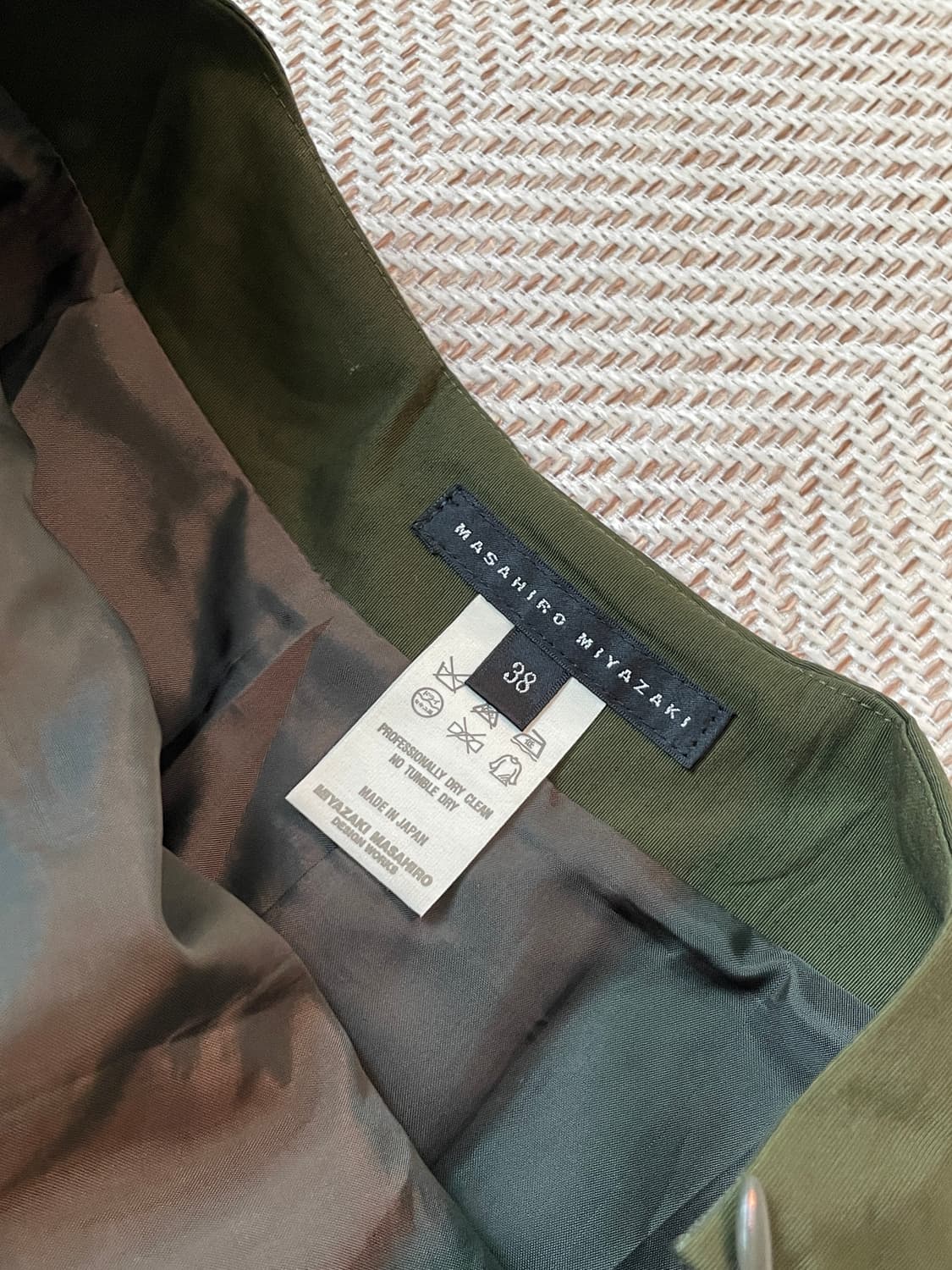 마사히로 미야자키 플리츠 스커트 J03333 상품이미지4