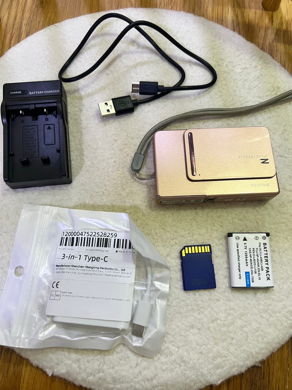 후지필름 파인픽스 z300 핑크 빈티지 디카 상품이미지1