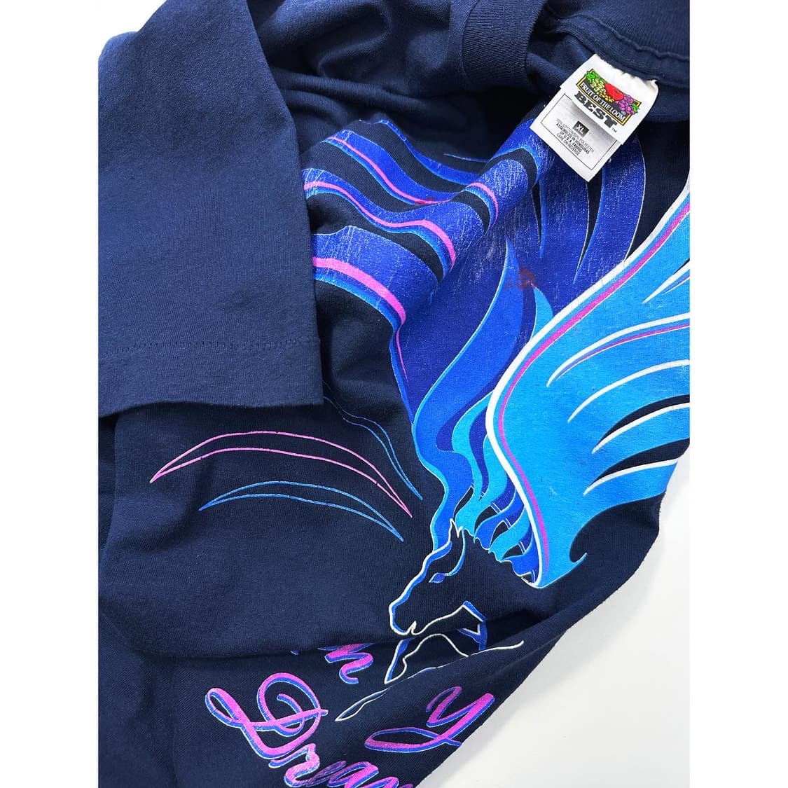 80-90s 빈티지 usa 유니콘 티셔츠 상품이미지3