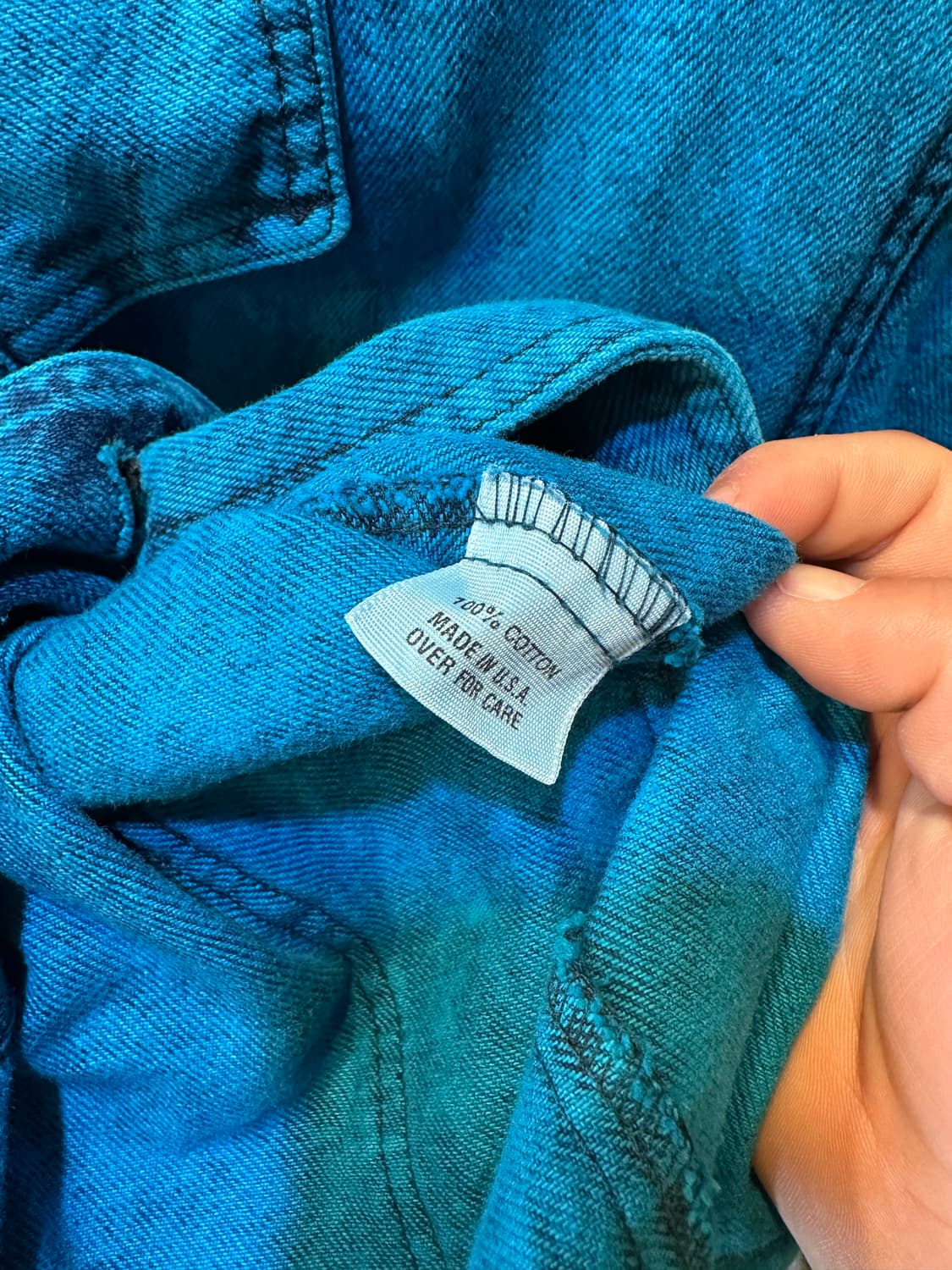 90s 에스닉 히피 코튼 가운 코트 made in usa 상품이미지9