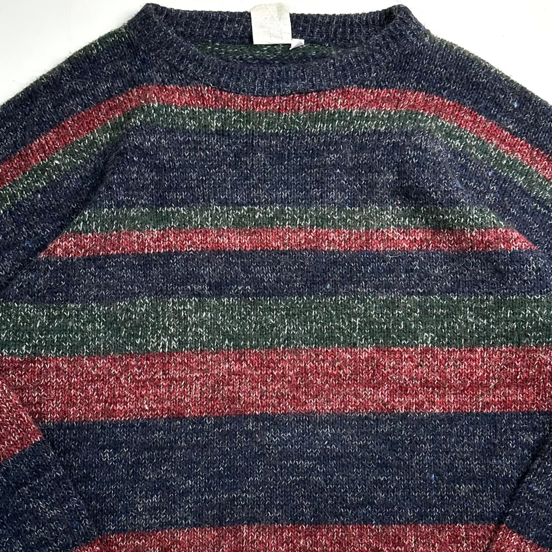 VTG 스트라이프 알파카 혼방 니트 상품이미지2