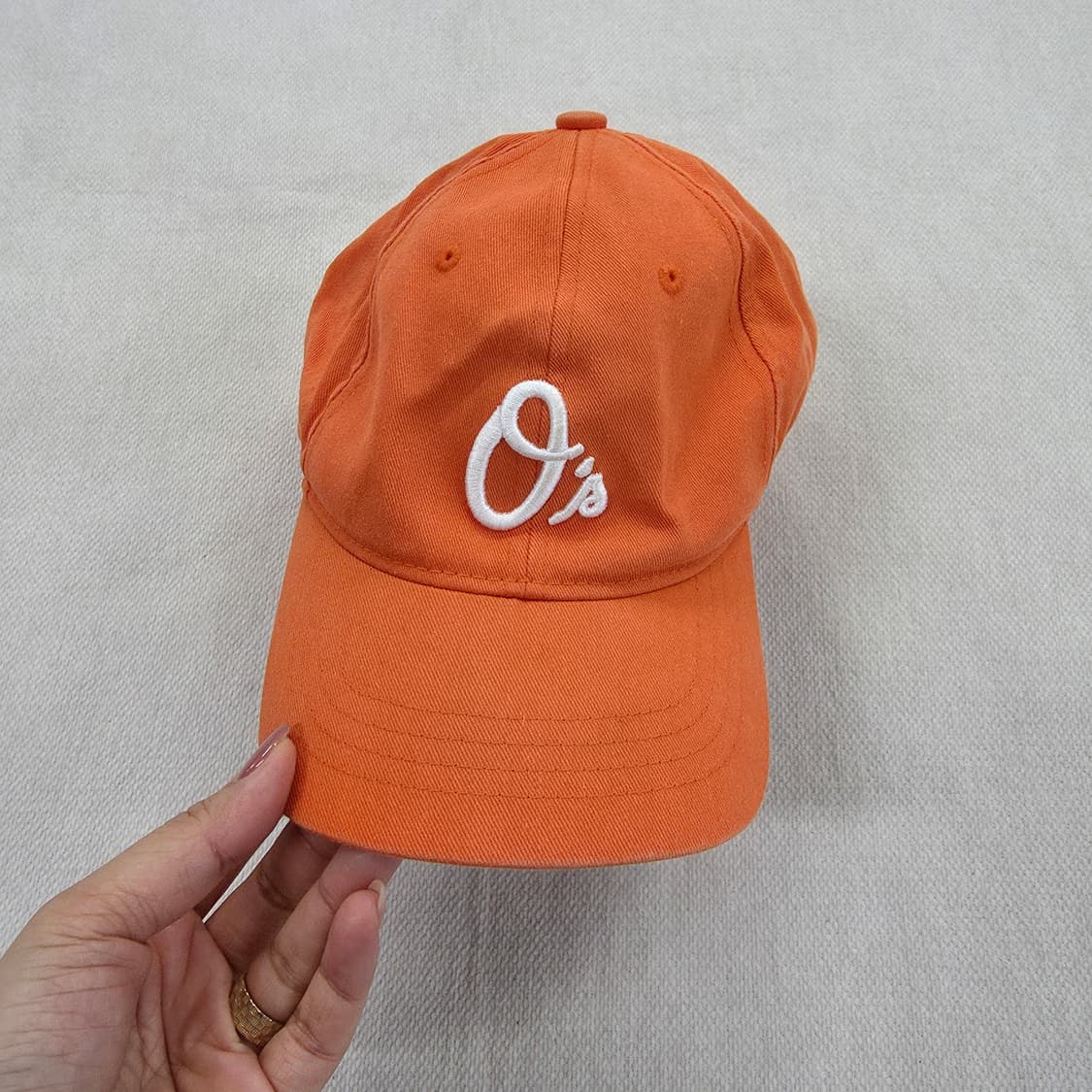 [F] 엠엘비 오렌지 볼캡 야구 모자 1223J1 상품이미지1