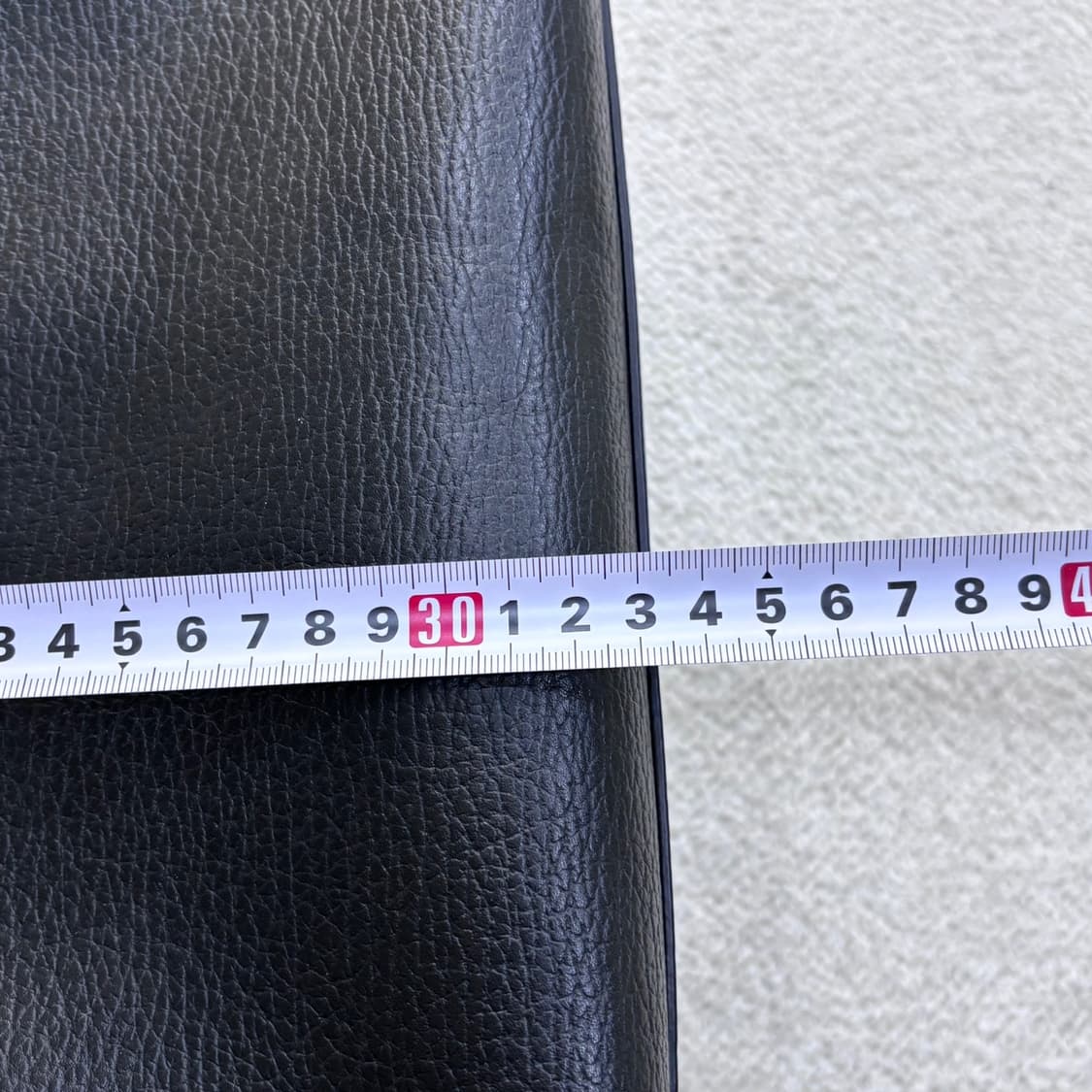 F 빈티지 클래식 블랙 가죽 백팩 0409E 상품이미지5