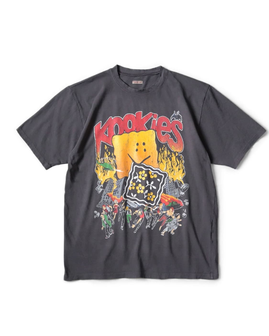 [S/미개봉새상품] kapital 캐피탈 20 쿠키몬스터 크루 티셔츠 잉 상품이미지1