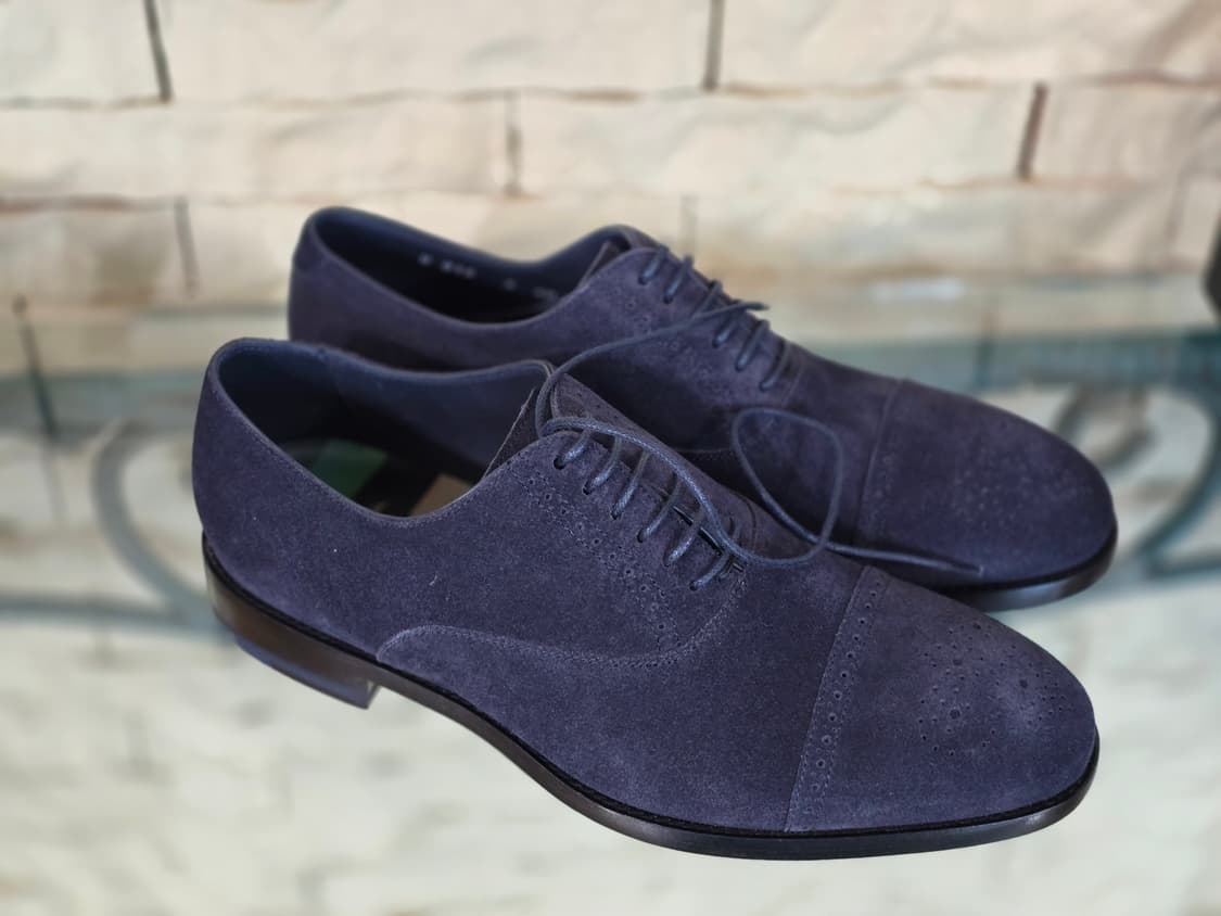 [새제품/풀구성] 폴스미스 스웨이드 브로그 슈즈 (옥스포드 스타일 구두) 상품이미지1