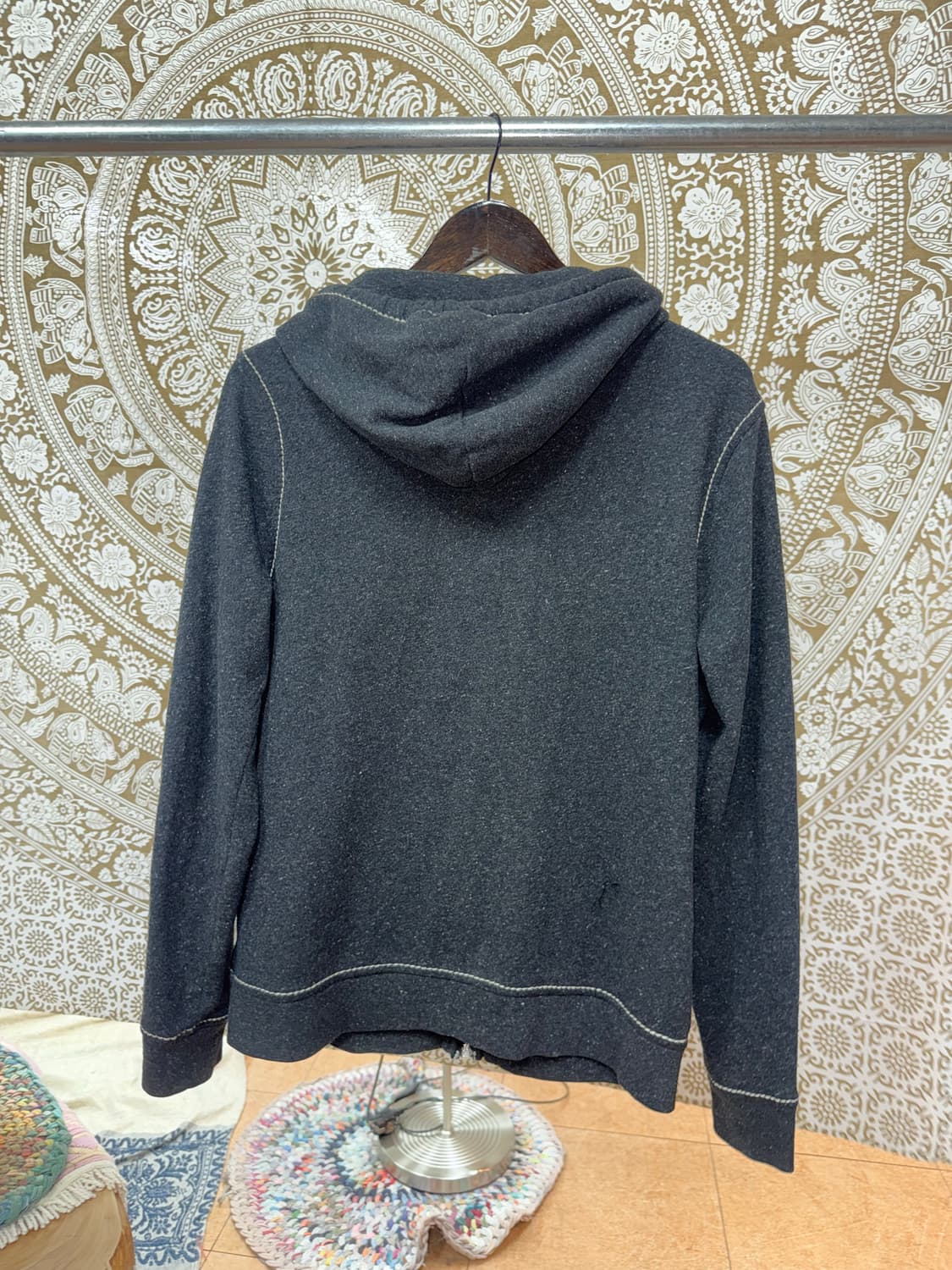 트루릴리젼 여성 스티치 기모 후드집업 상품이미지6