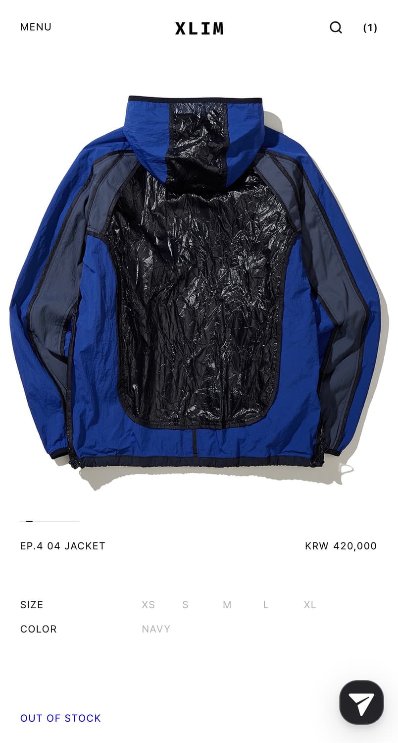 xlim ep.4 04 jacket 판매합니다 상품이미지2