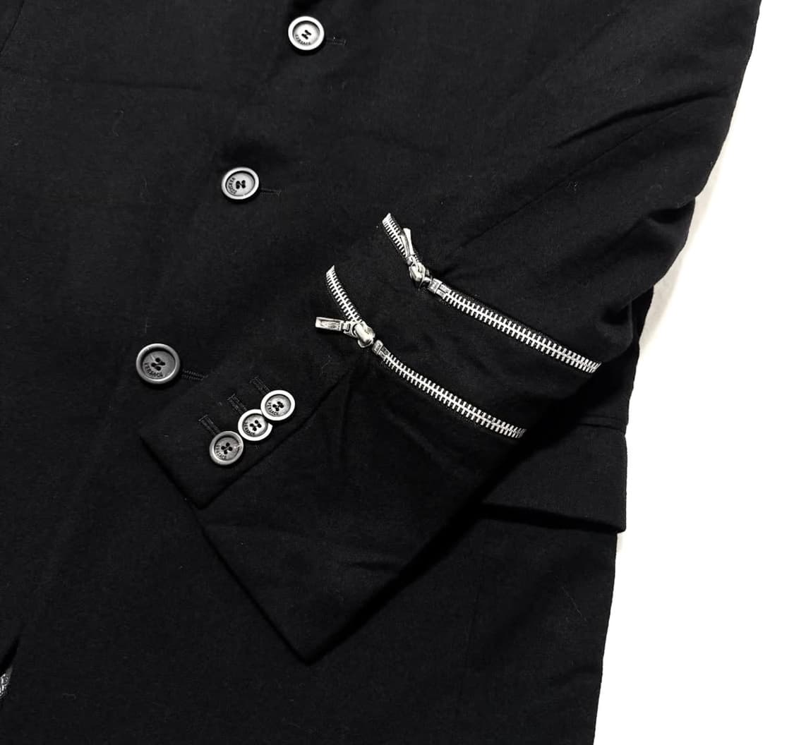 베르사체 - 90s 더블 지퍼 슬리브 테일러드 자켓 상품이미지2