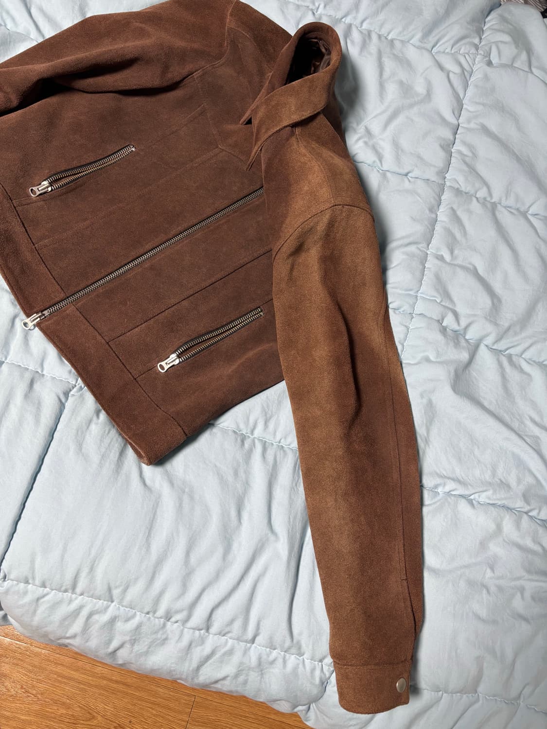 L) 토니웩 21fw 웨스턴 스웨이드 자켓 브라운 상품이미지4