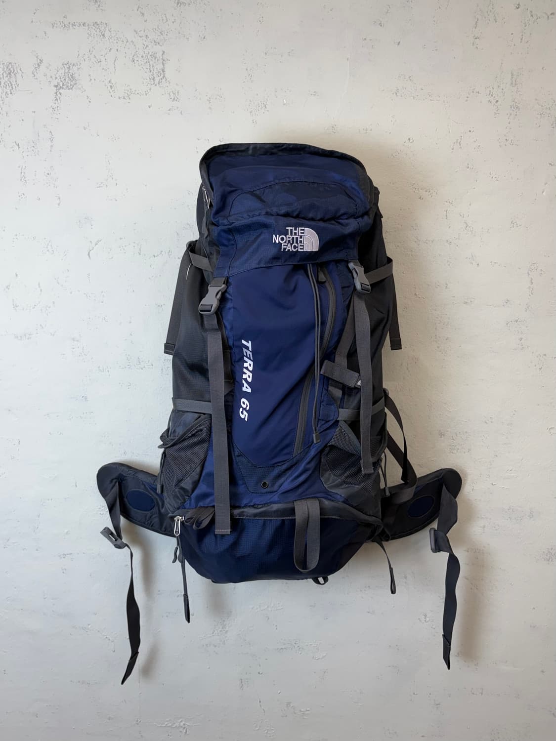 노스페이스 구형 테라 65L 네이비 백팩 상품이미지1