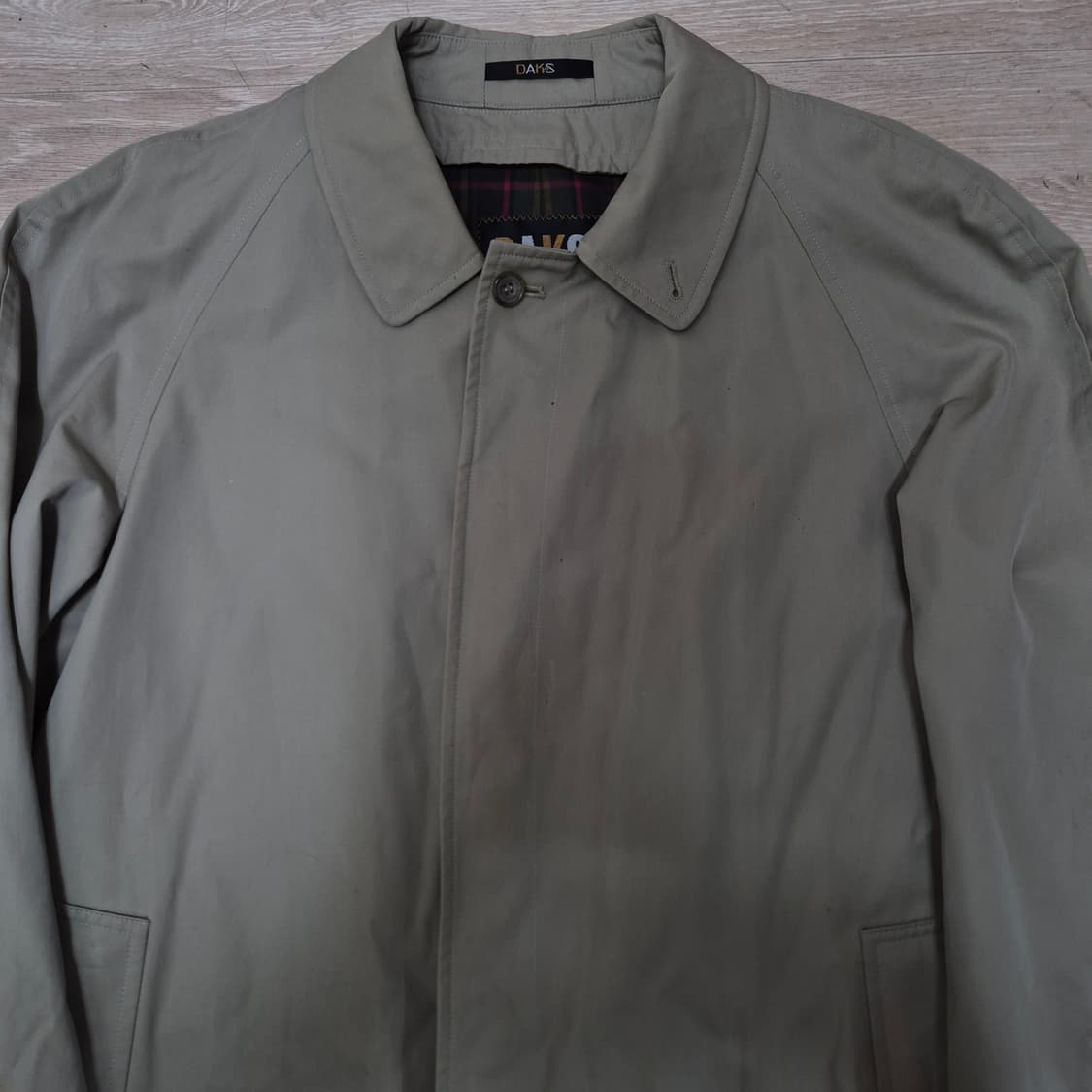 닥스 체크안감 트렌치코트 94-79-170 상품이미지2