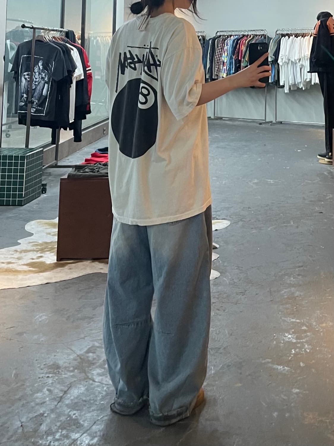 스투시 8볼 그래픽 반팔 H2387 상품이미지1