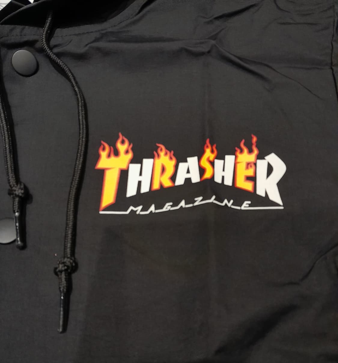 💥(새상품) 트레셔 코치후드 자켓 블랙 (XL)  상품이미지5