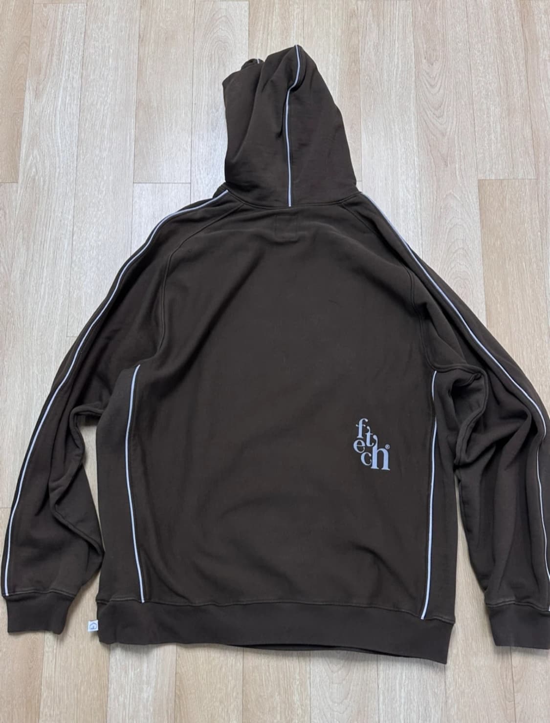 [XL] fetch 후드티 브라운 상품이미지7