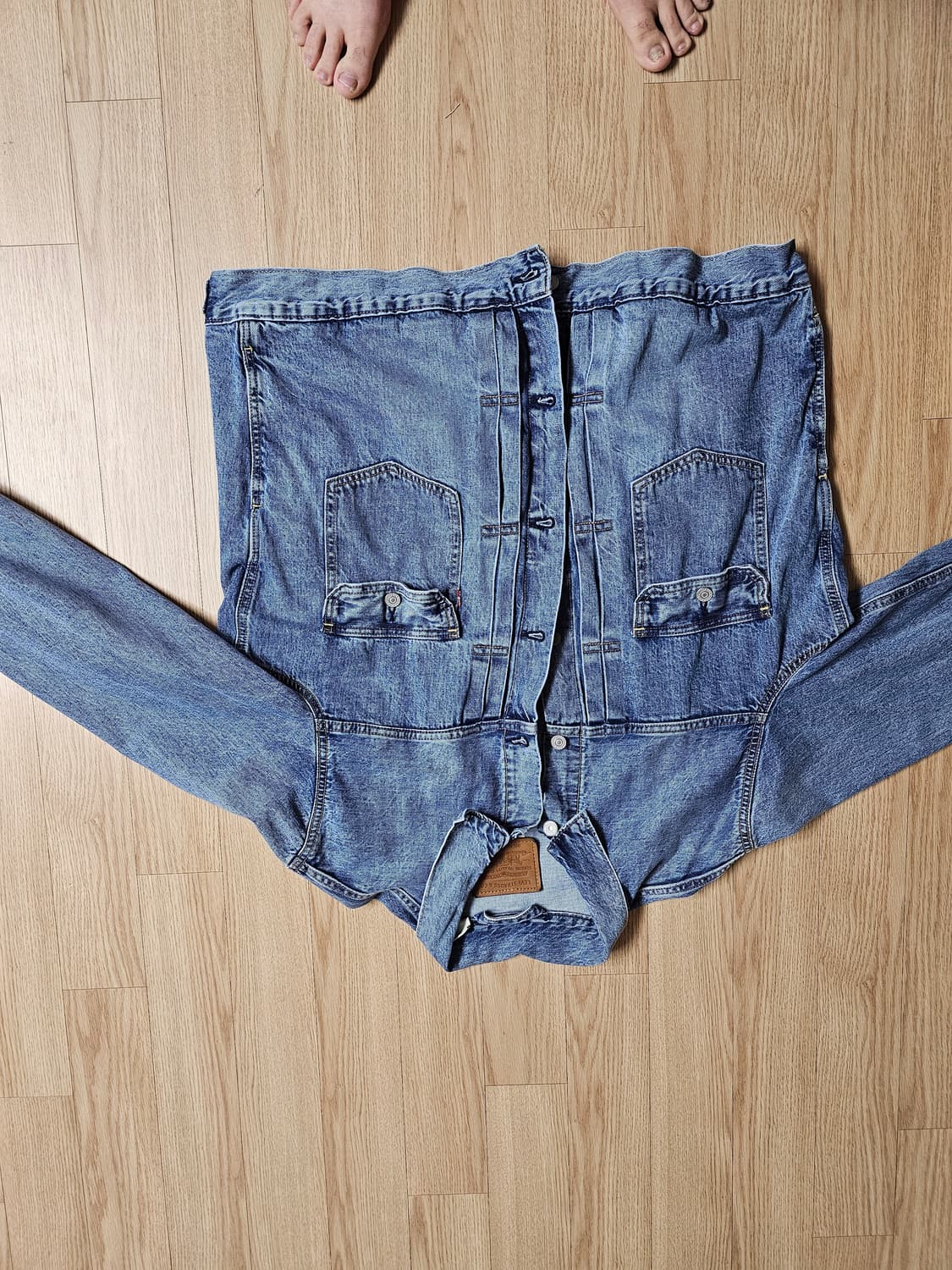 리바이스 타입2 셀비지 트러커자켓 상품이미지4