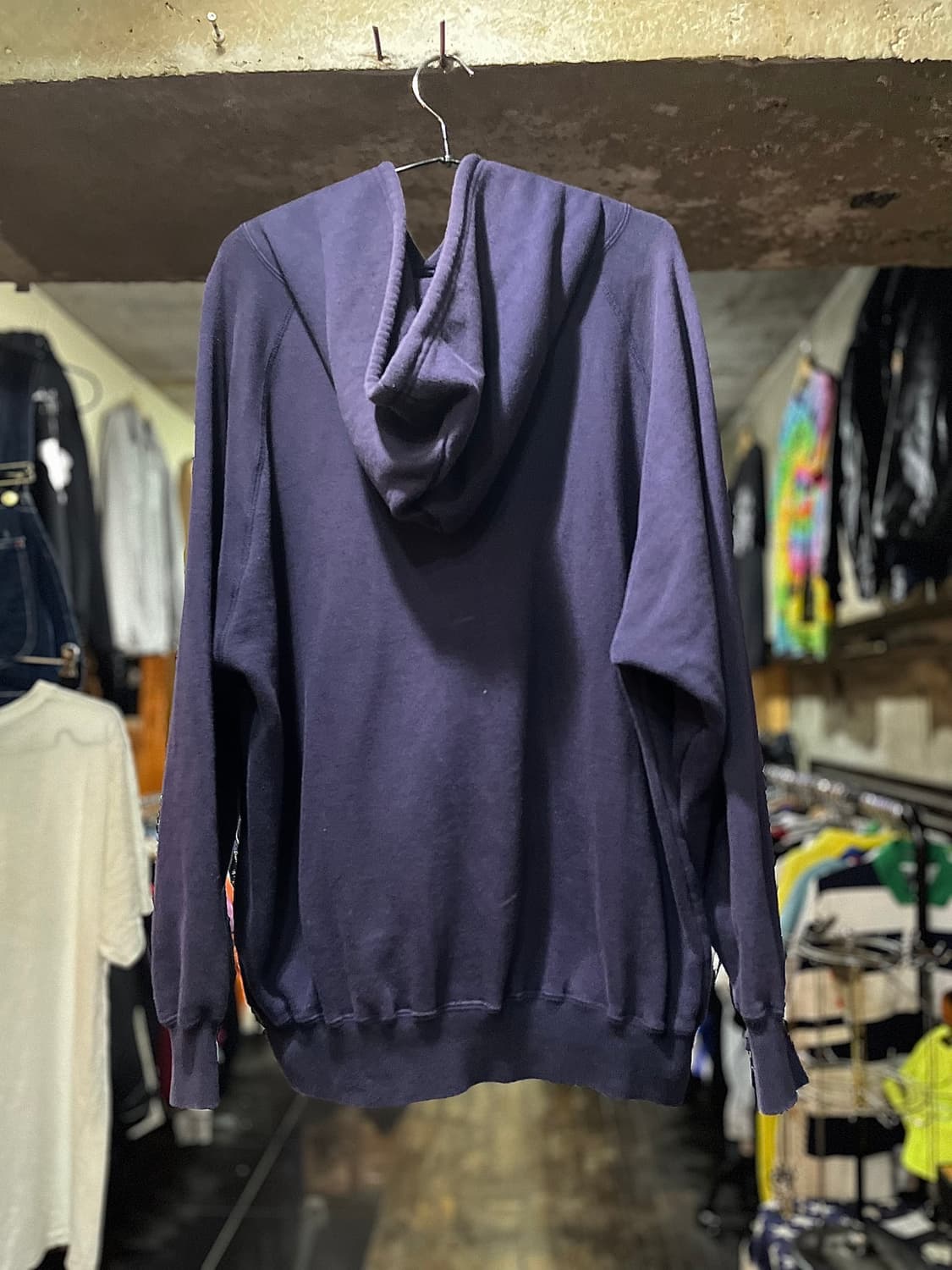 90s CONVERSE ALL STAR SUNFADED HOODIE 상품이미지6