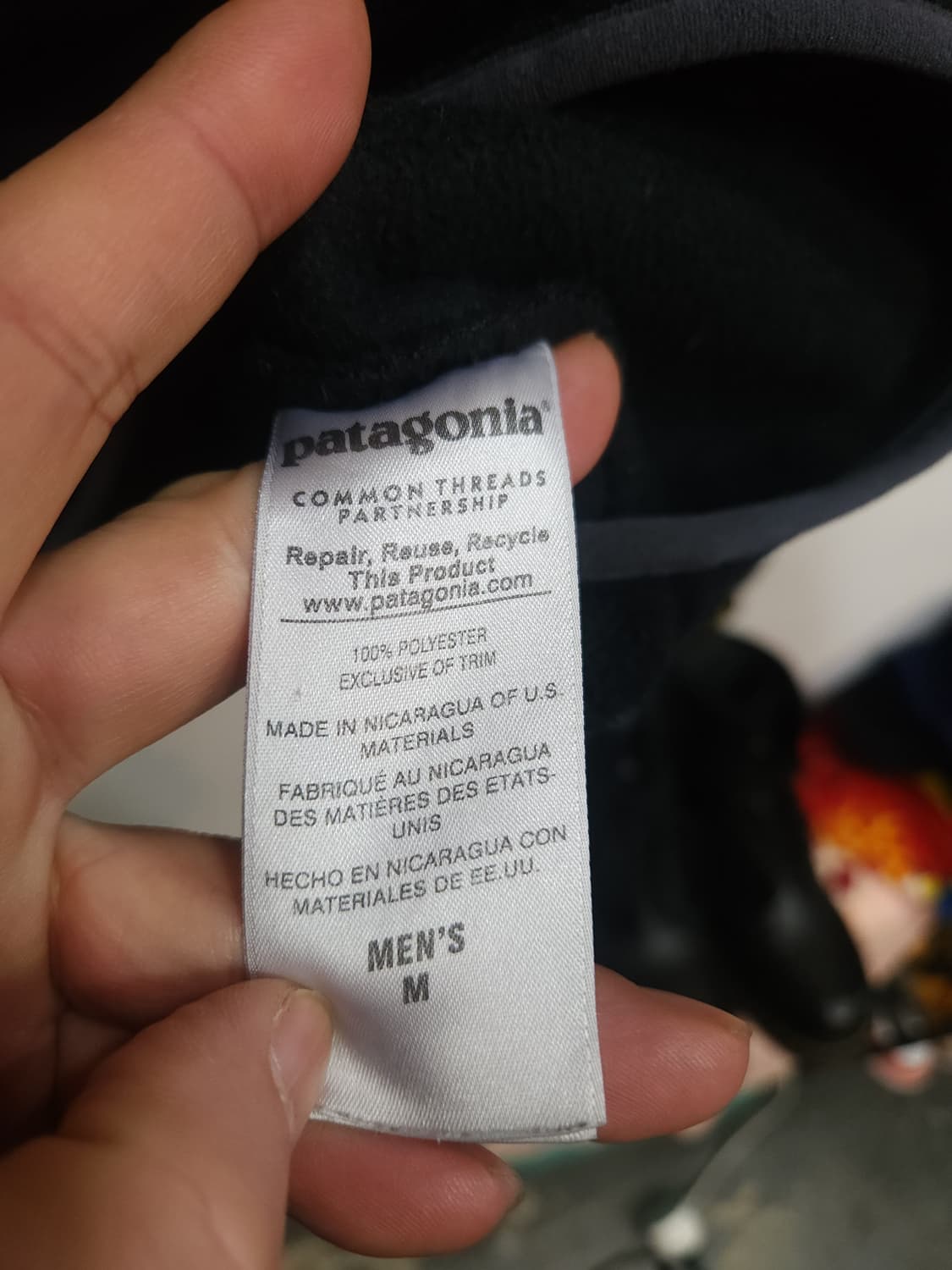 파타고니아 신칠라 반집업 후리스

 상품이미지6