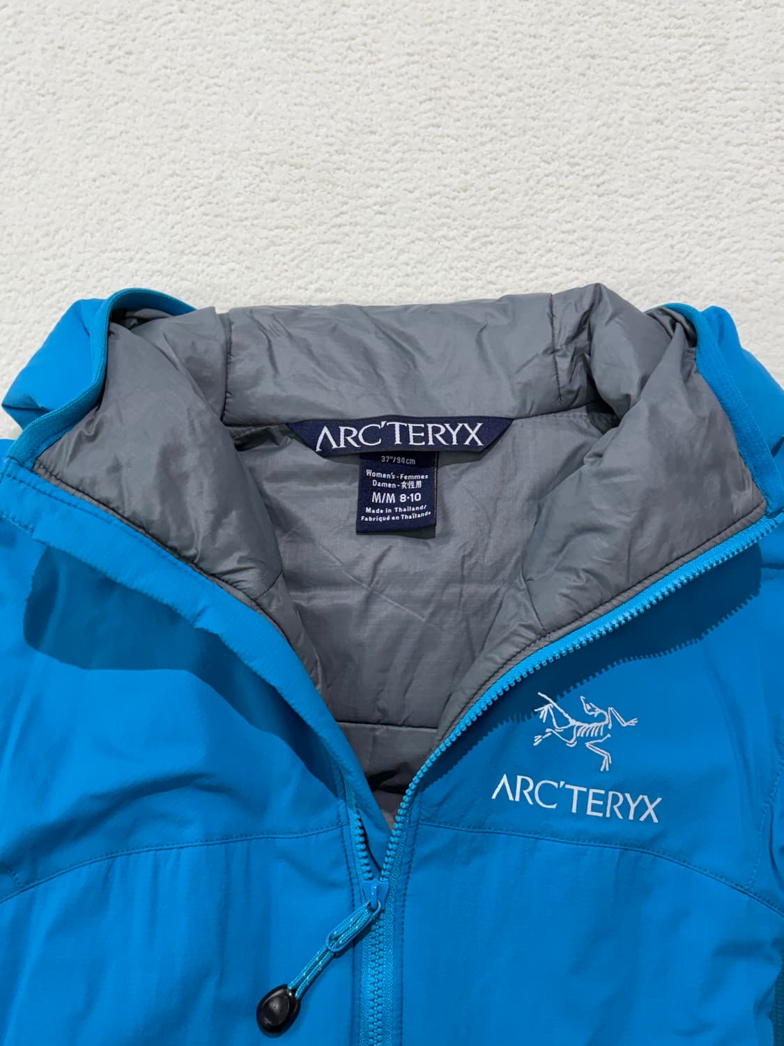 아크테릭스 아톰LT 후디 W 여성용 M사이즈 블루 상품이미지3