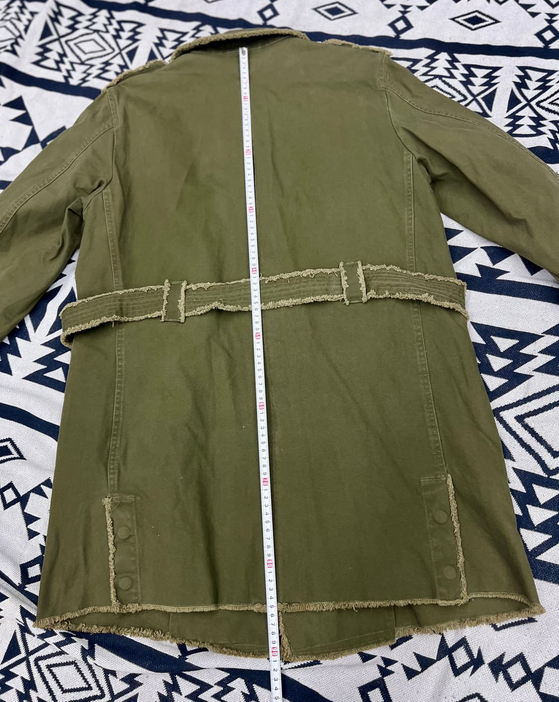 딜레탕트(dilettante)  밀리터리 트렌치코트 상품이미지8