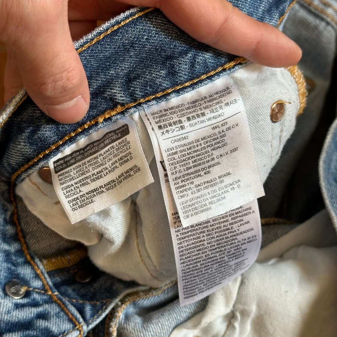 Levi’s 501 denim pants 상품이미지7