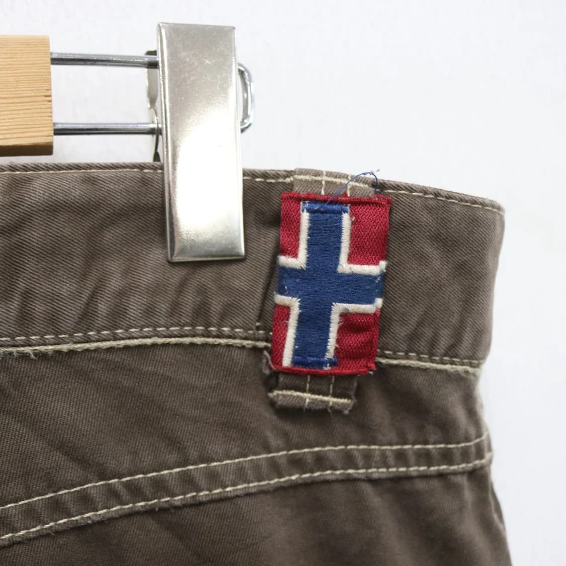 나파피리 브라운 코튼팬츠 61173 상품이미지8