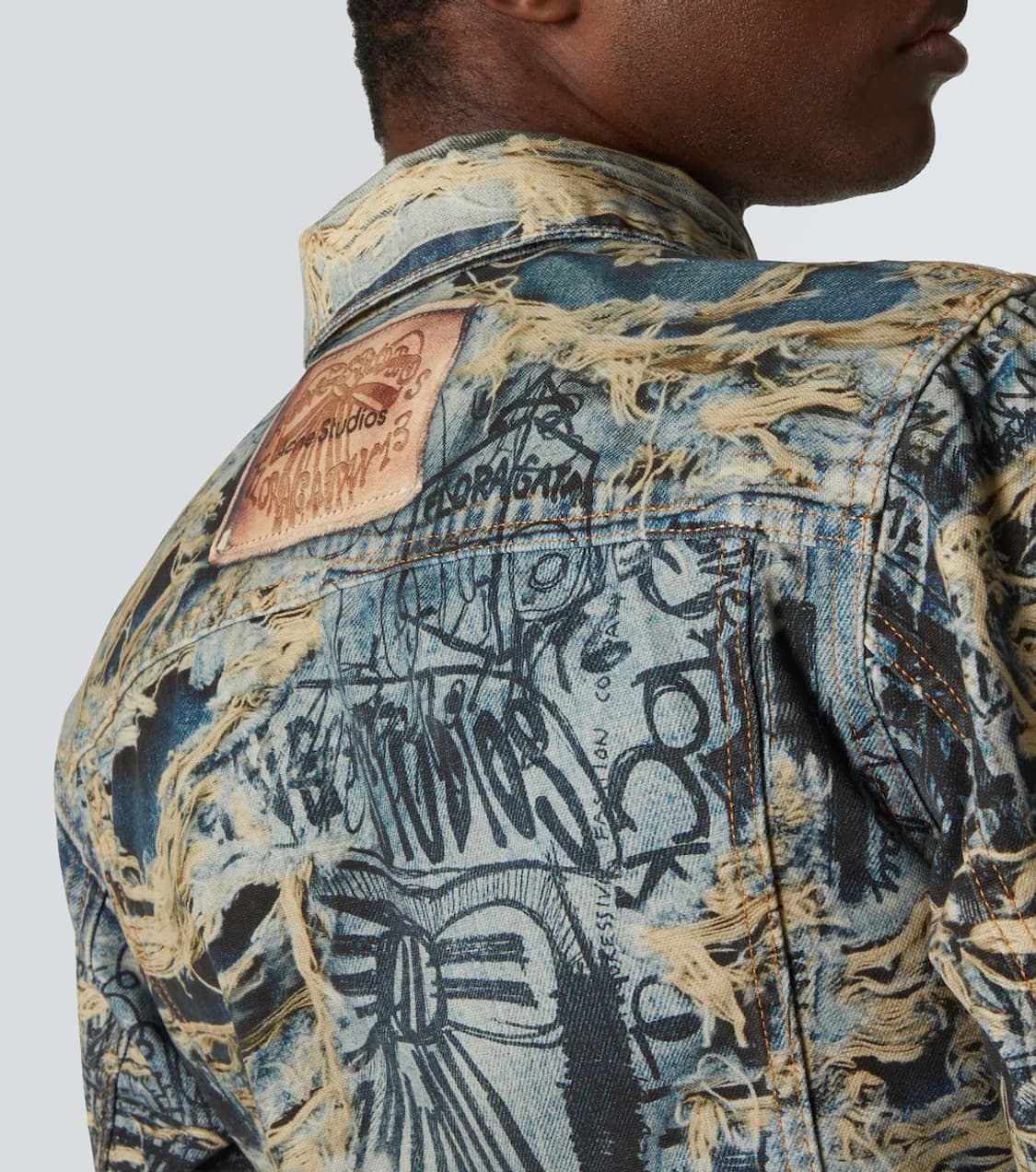 [48]아크네스튜디오 25ss 트롱프뢰유 데님 자켓 상품이미지4