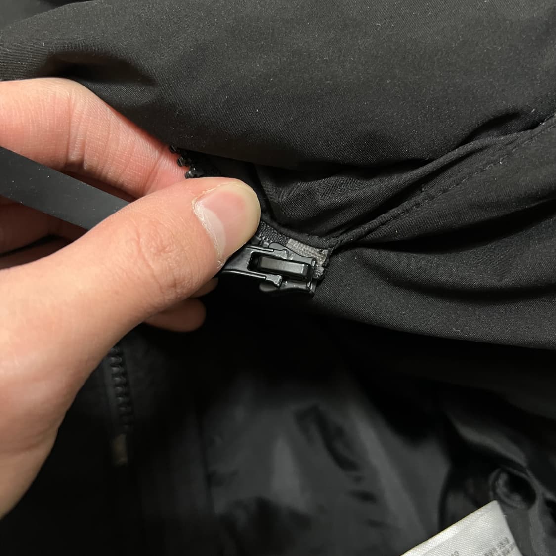 스파오 베이직 후드 롱패딩 점퍼 [블랙] XL/105 상품이미지6