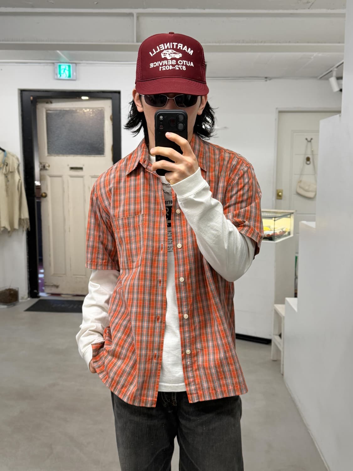 GAP 체크 셔츠 상품이미지5