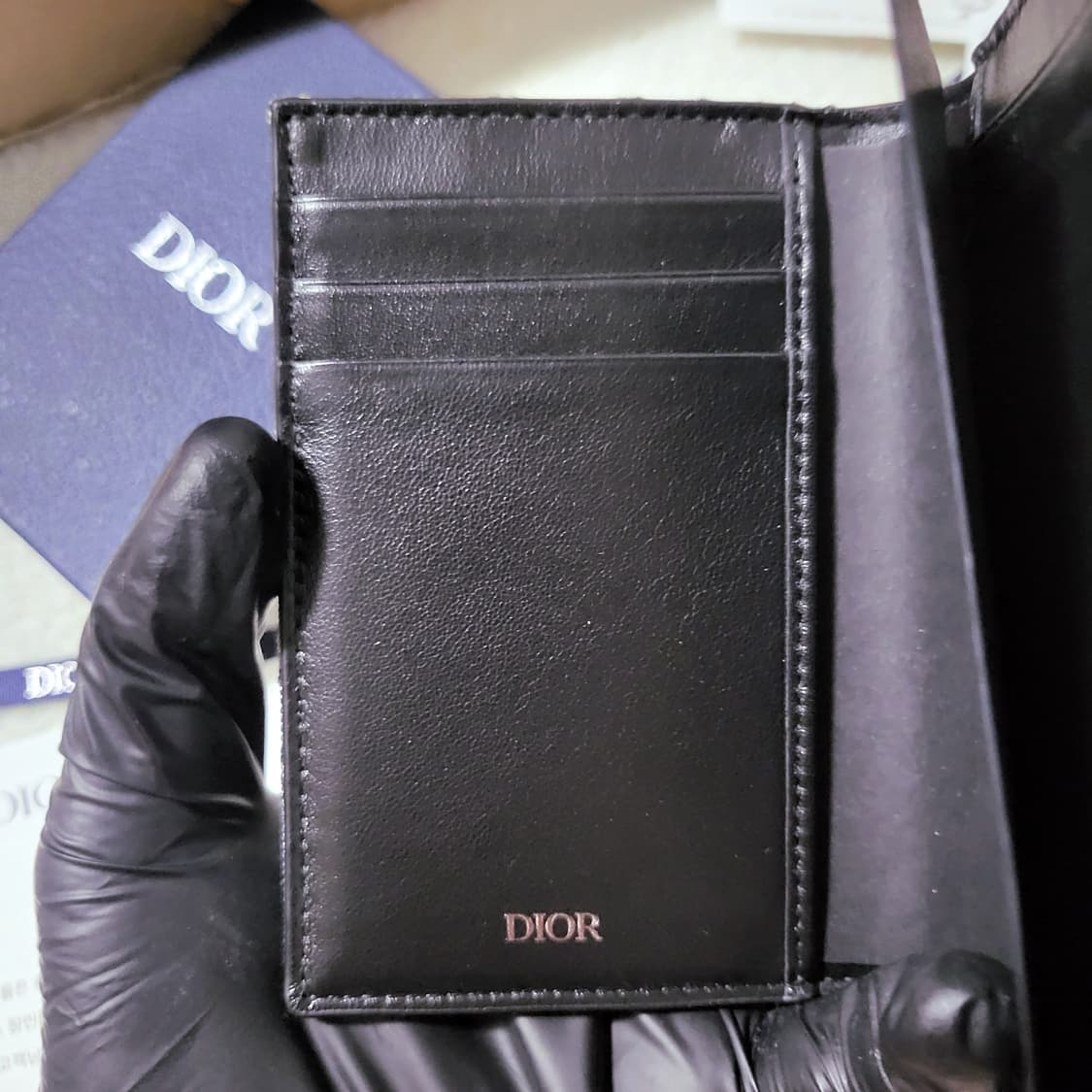 [새상품급/풀구성] 디올 오블리크 오거나이저 카드지갑  상품이미지4