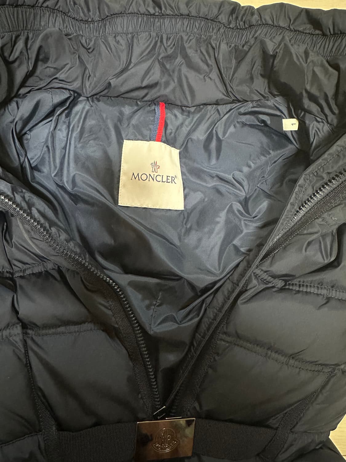 몽클레어 악상떼르 롱패딩 네이비 [1] 상품이미지3