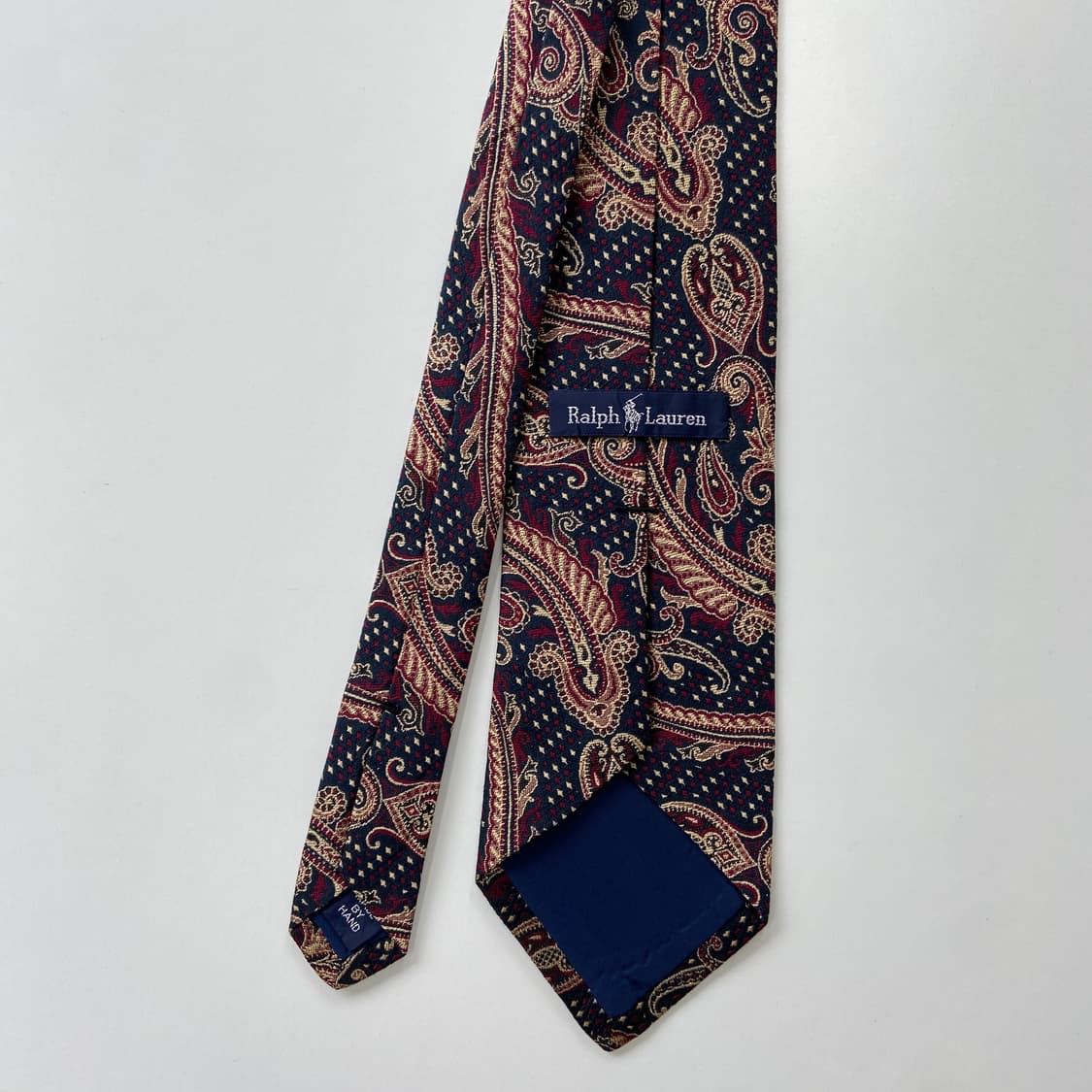폴로 랄프로렌(POLO) 페이즐리 명품 정품 넥타이 상품이미지2