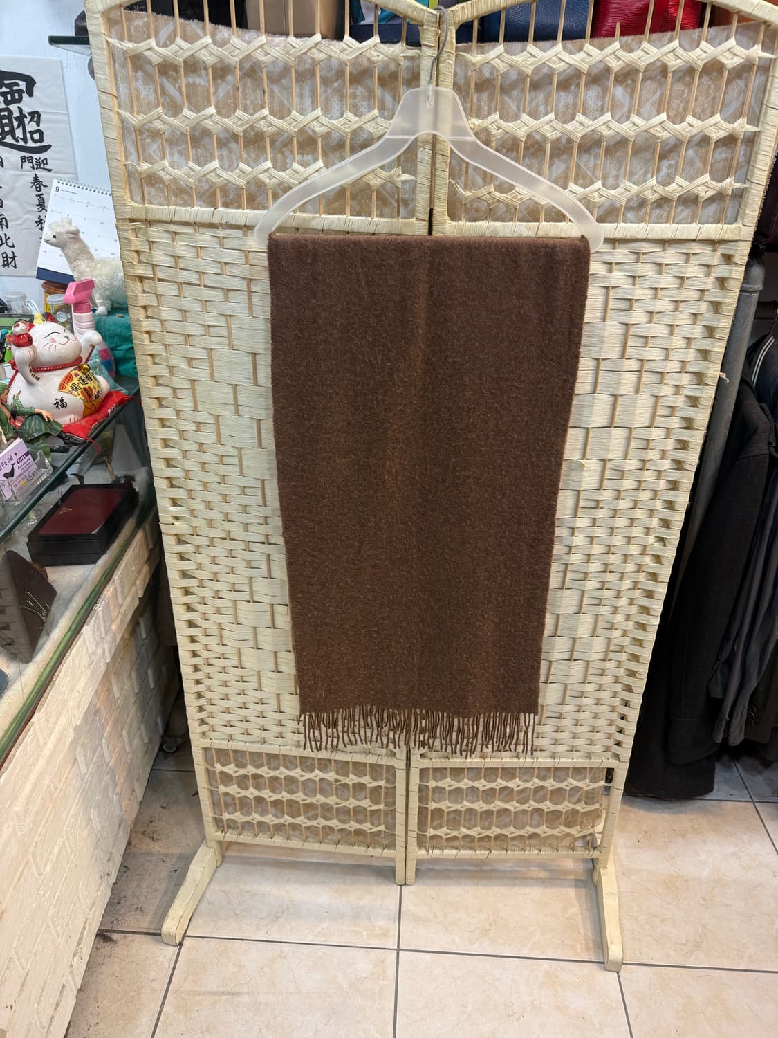 정품 에르메스 카멜헤어 머플러 팝니다 상품이미지1