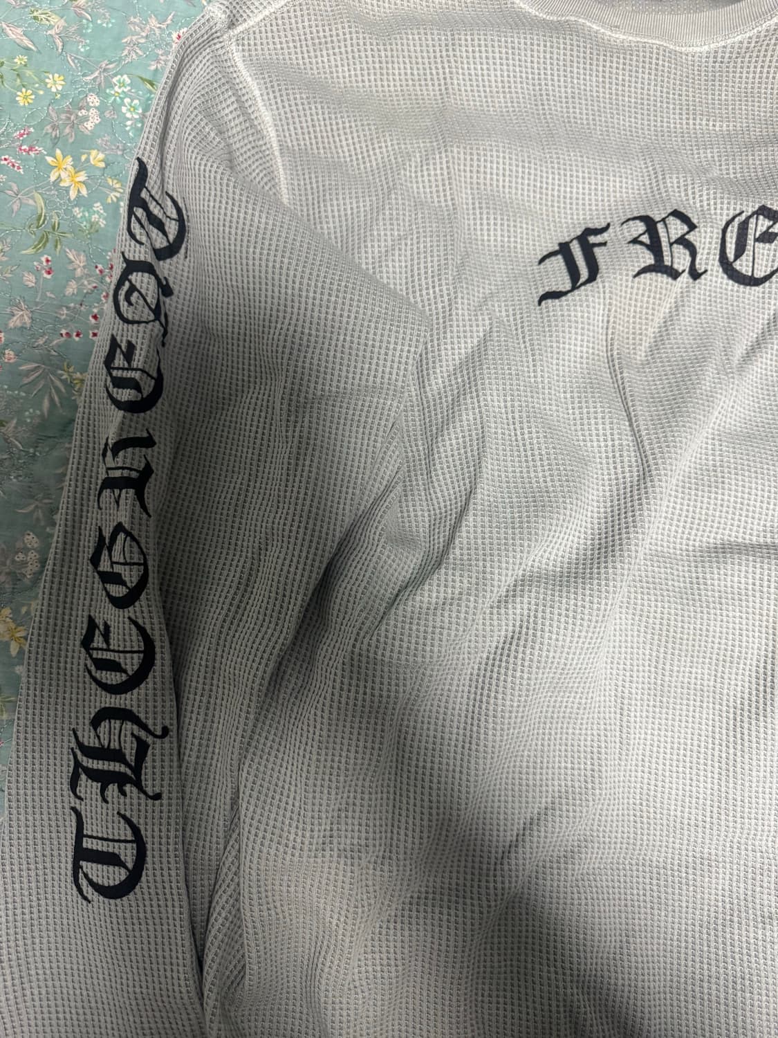 [S]헤리티지플로스 알프레드 피그먼트 롱슬리브 라이트그레이 상품이미지2