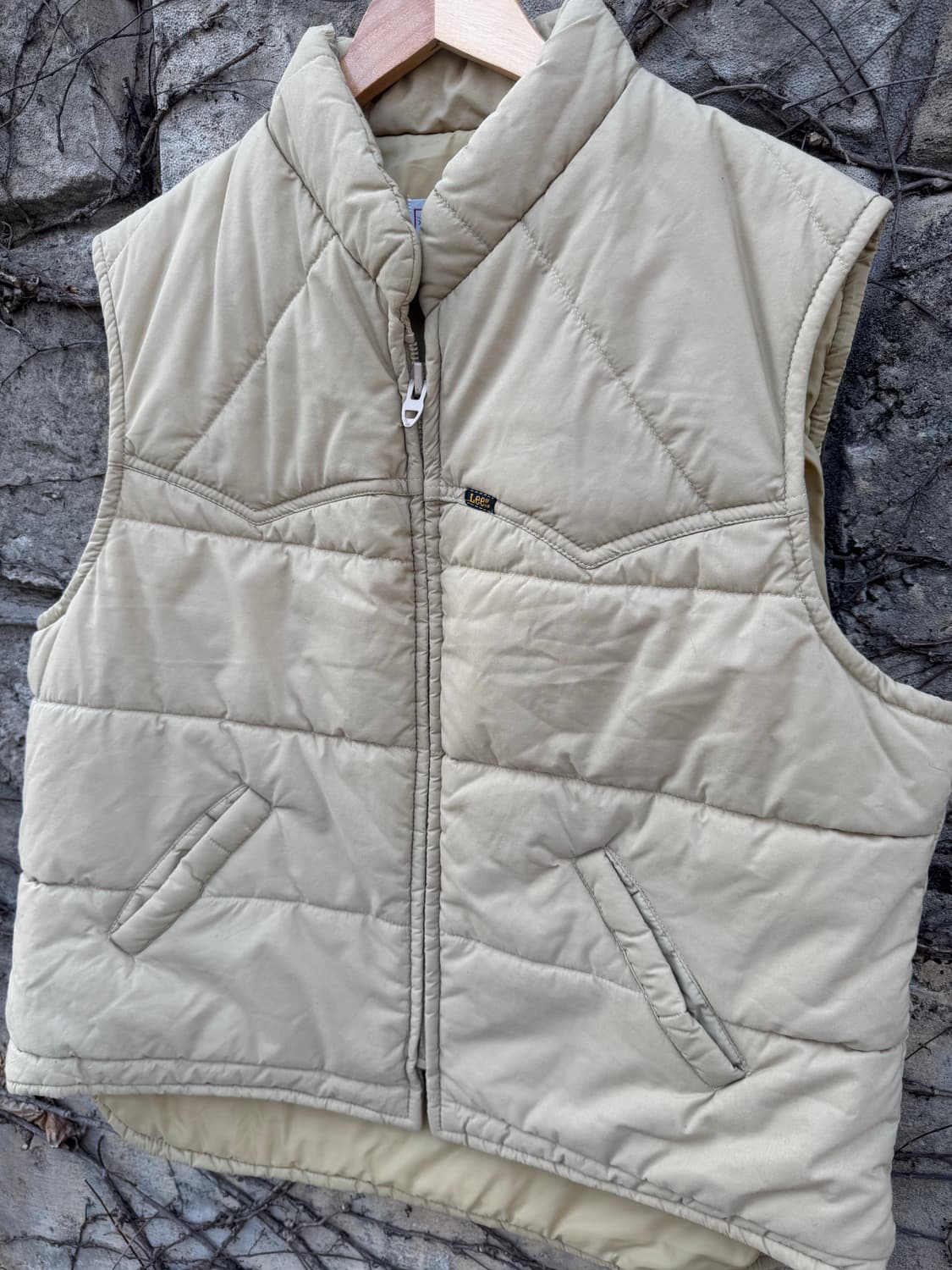 70~80s lee 빈티지 스톰라이더 웨스턴 패딩 베스트 조끼 xl 상품이미지3
