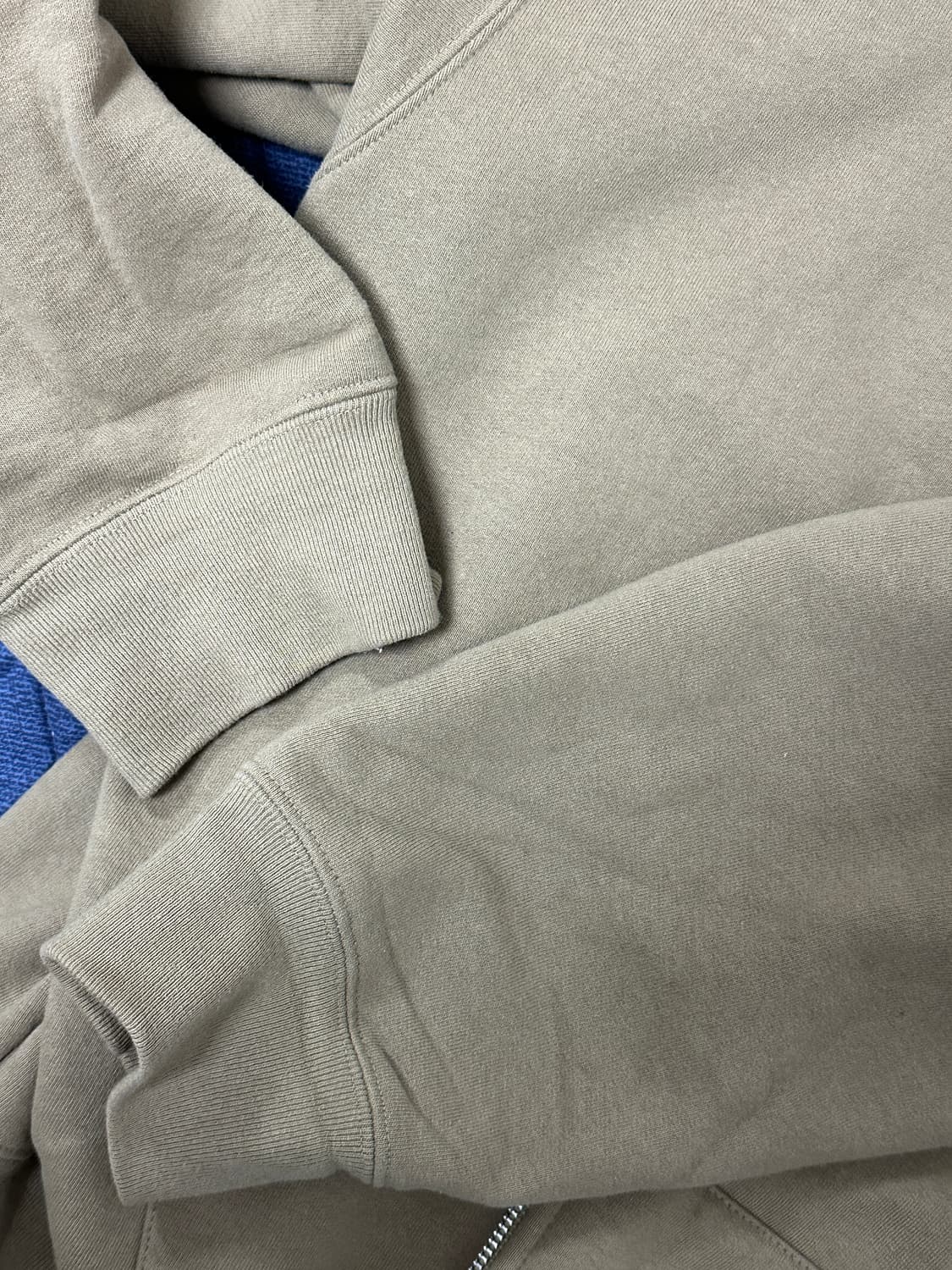 새상품급 최상급 슈프림 스몰 박스 후드 집업 다크 샌드 23FW  L 상품이미지4