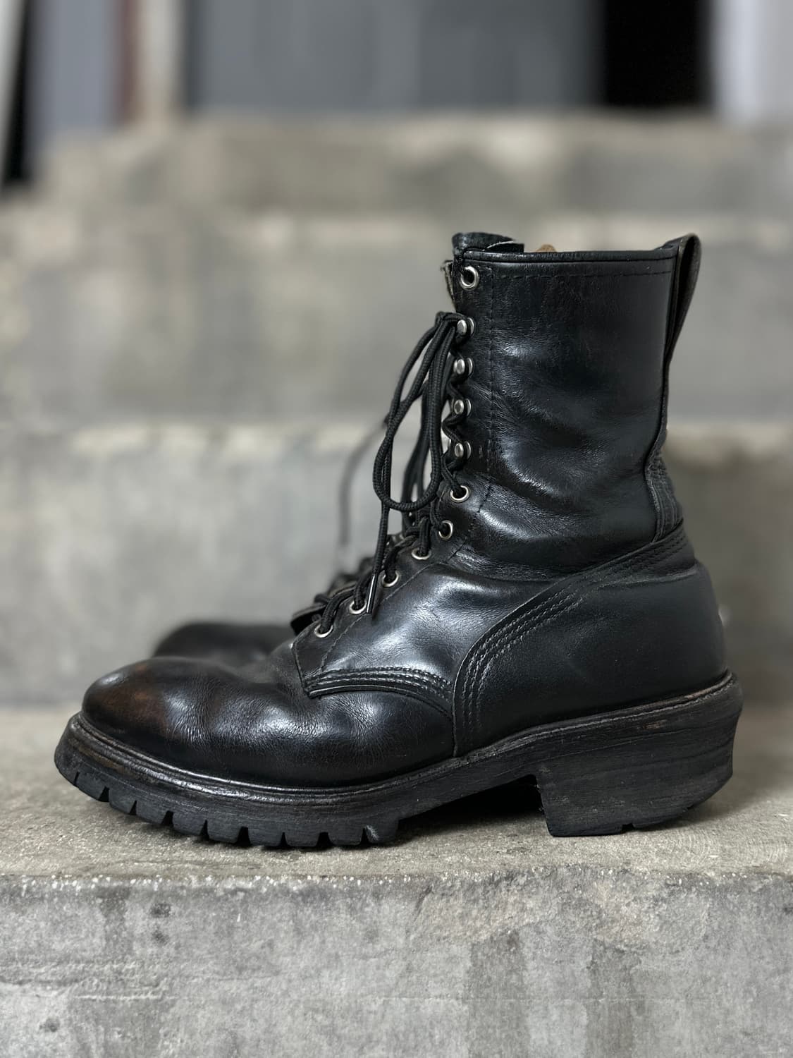 90’s OG USA Made 레드윙 699 로거 부츠 상품이미지5