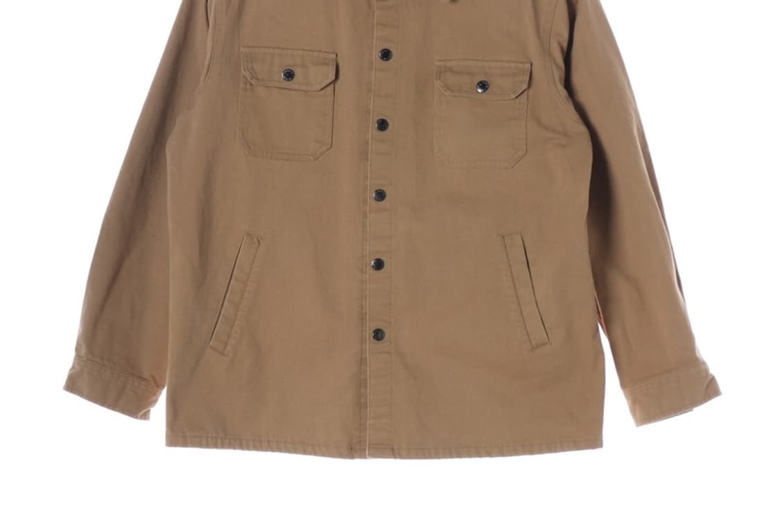 VASTIC 베이지 코튼 워크 셔츠 자켓 L 상품이미지4