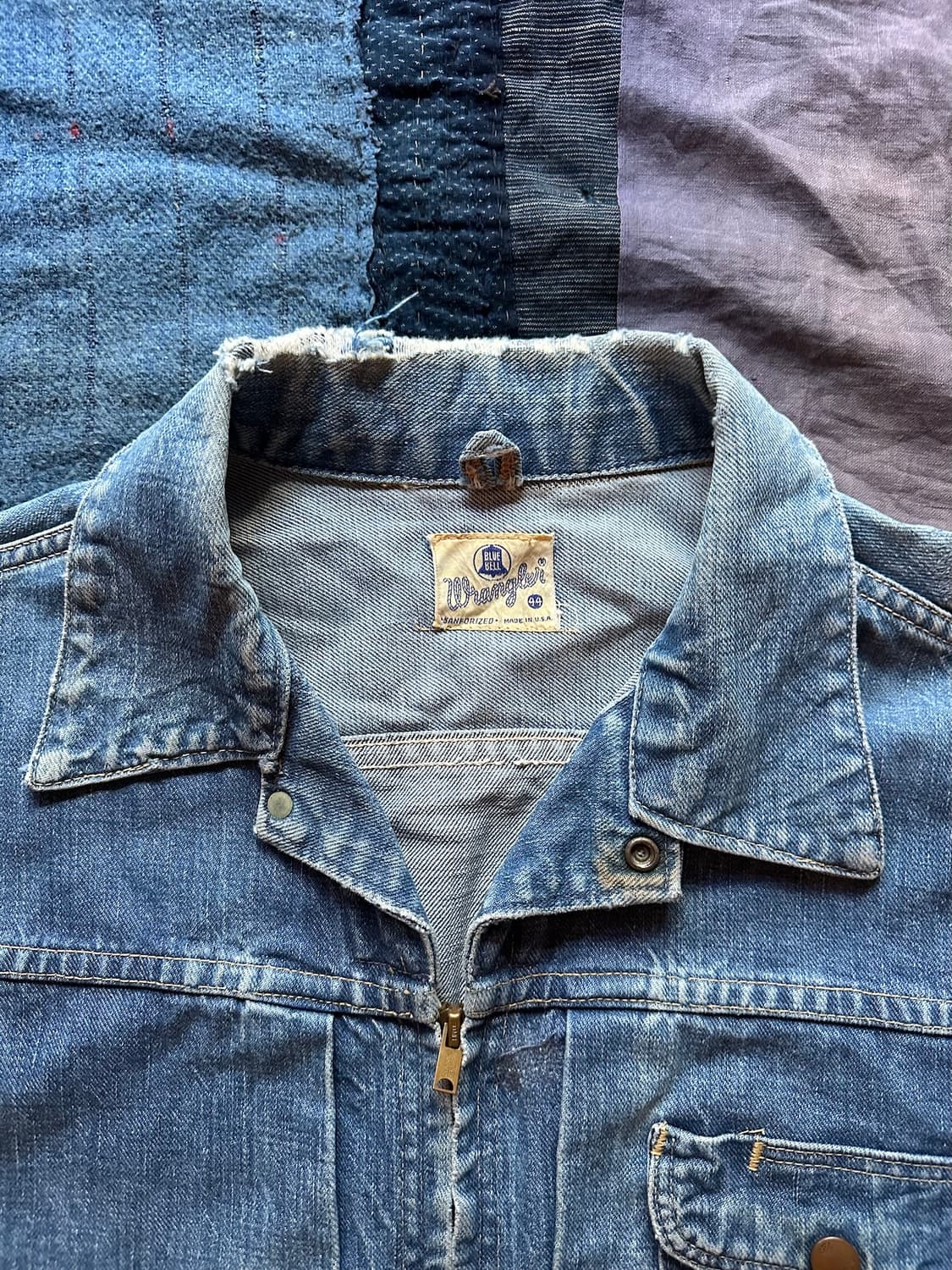60s USA 빈티지 랭글러 11MJZ 데님 자켓 24MJZ 상품이미지4