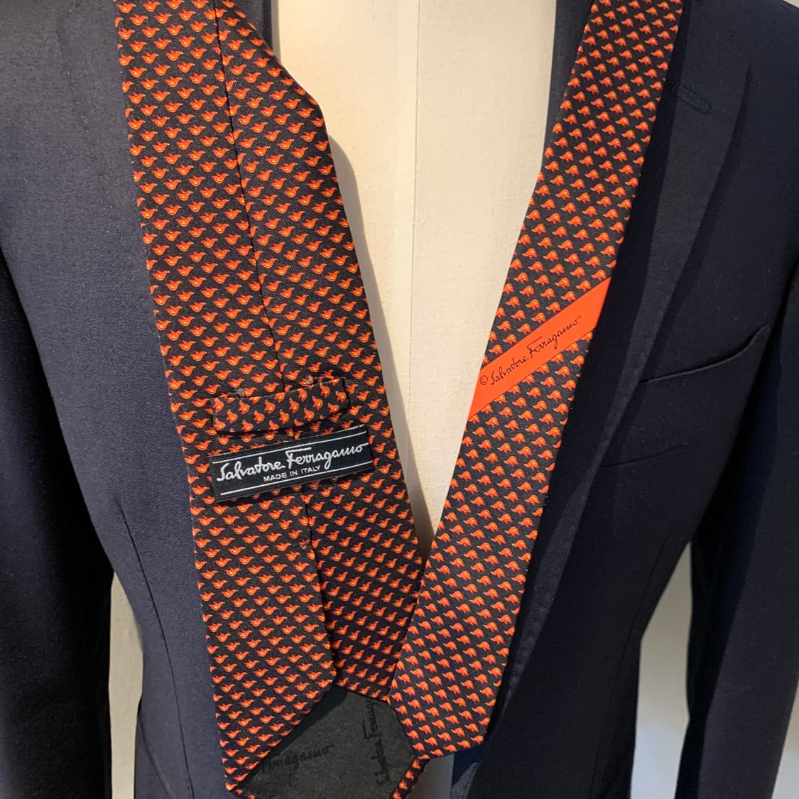 살바토레 페레가모(Ferragamo) 명품넥타이 A+등급 이태리100실크 상품이미지2