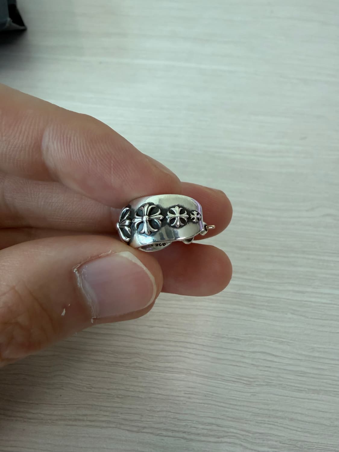 크롬하츠 CH플러스와이드후프 이어링 스몰 상품이미지5