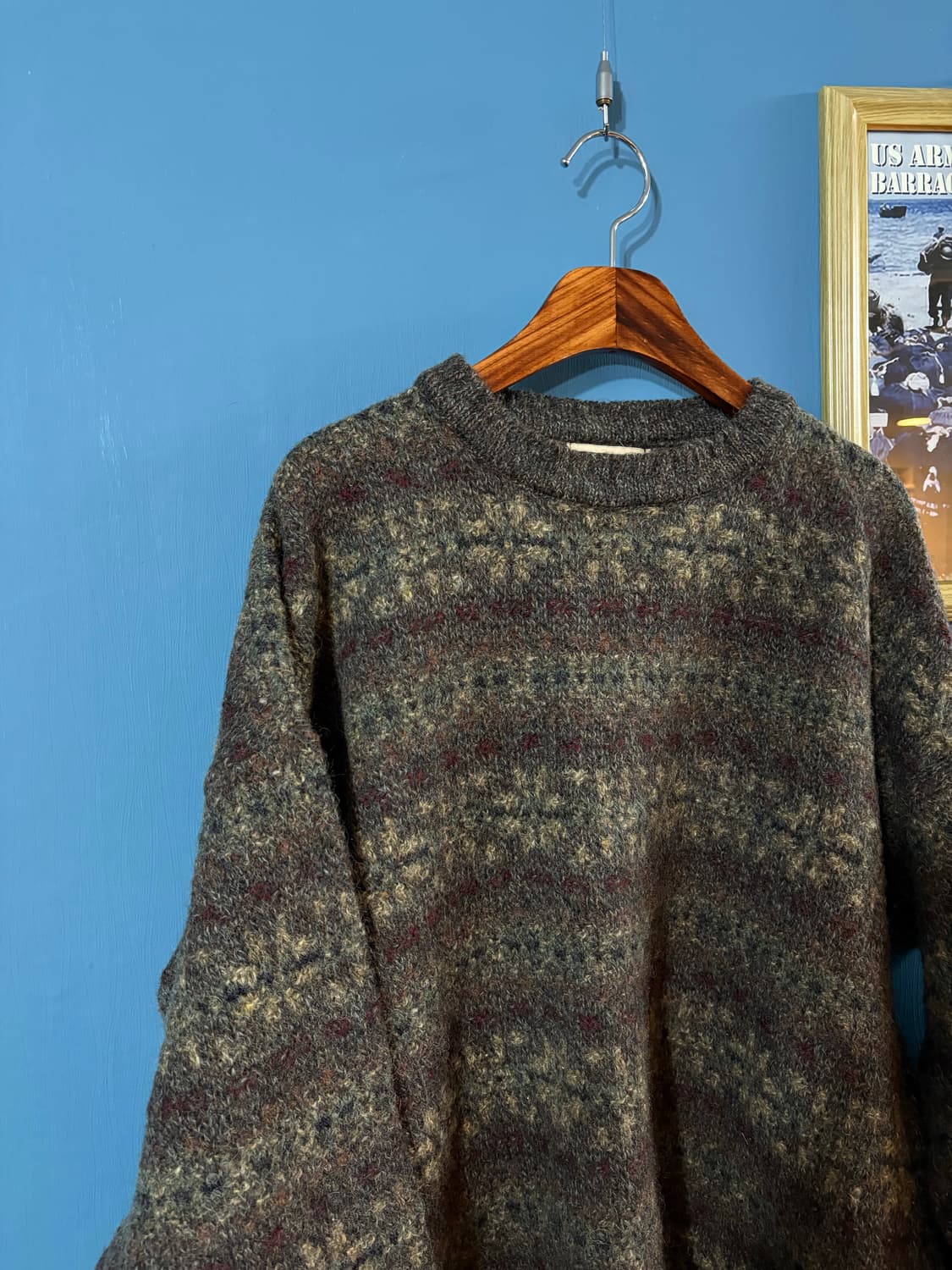 90’s Woolrich Wool Fair isle knit  상품이미지2
