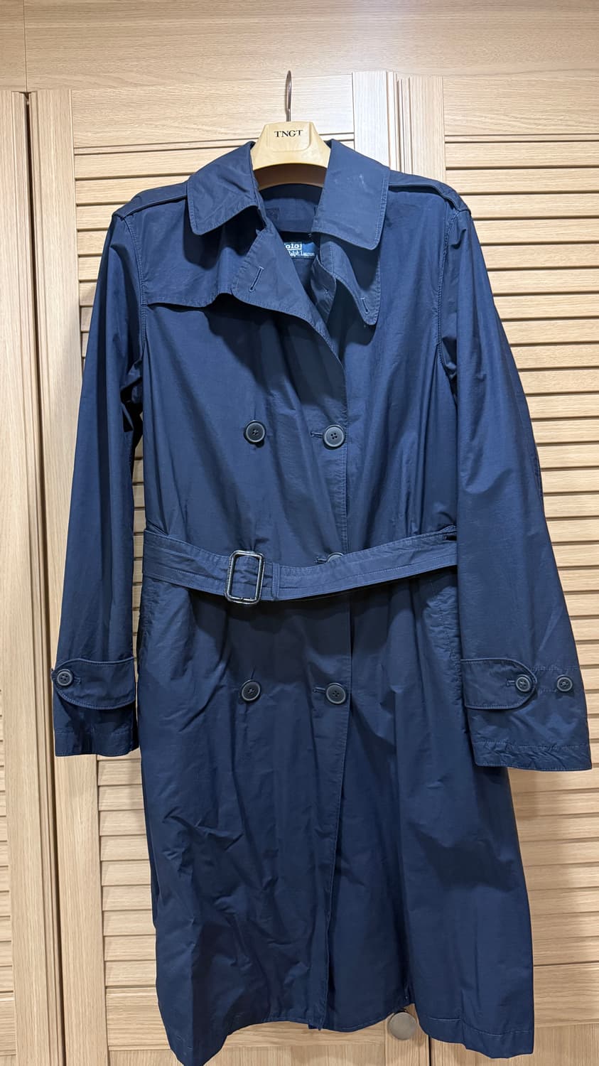 폴로 랄프로렌 네이비 트렌치 코트 L 상품이미지1