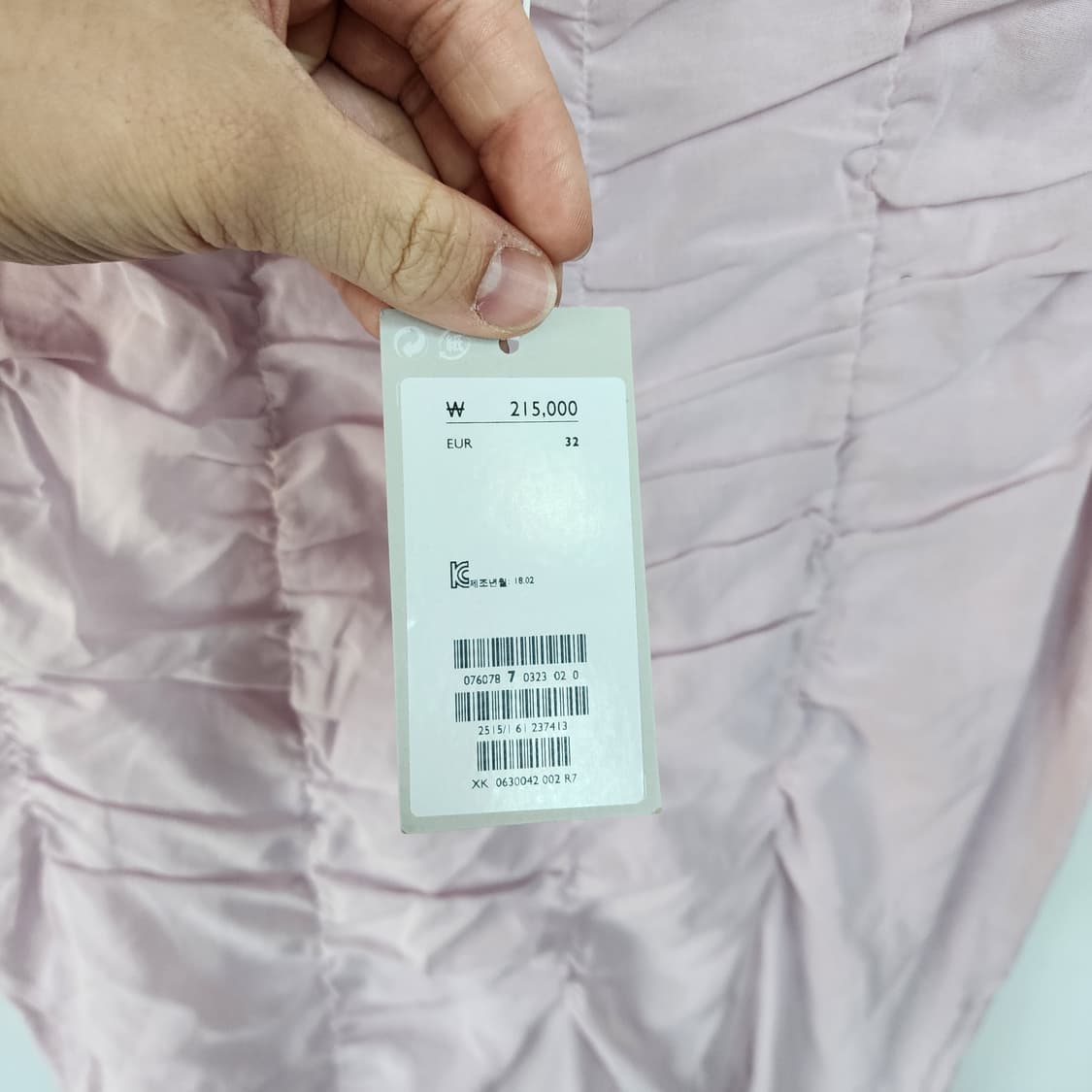 코스 핑크 롱 원피스 상품이미지5