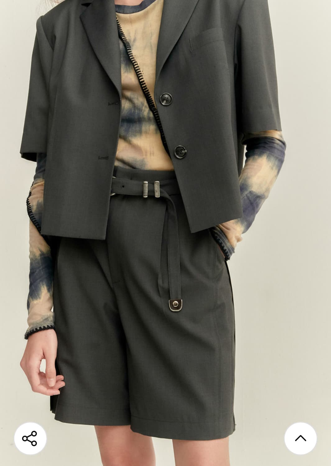 앤더슨벨 스칼라 벨티드 버뮤다 쇼츠 상품이미지4