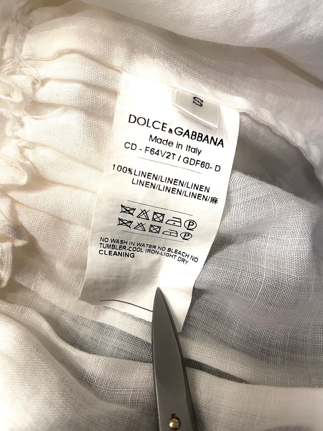 돌체앤가바나 오프 숄더 블라우스 55~66 상품이미지9