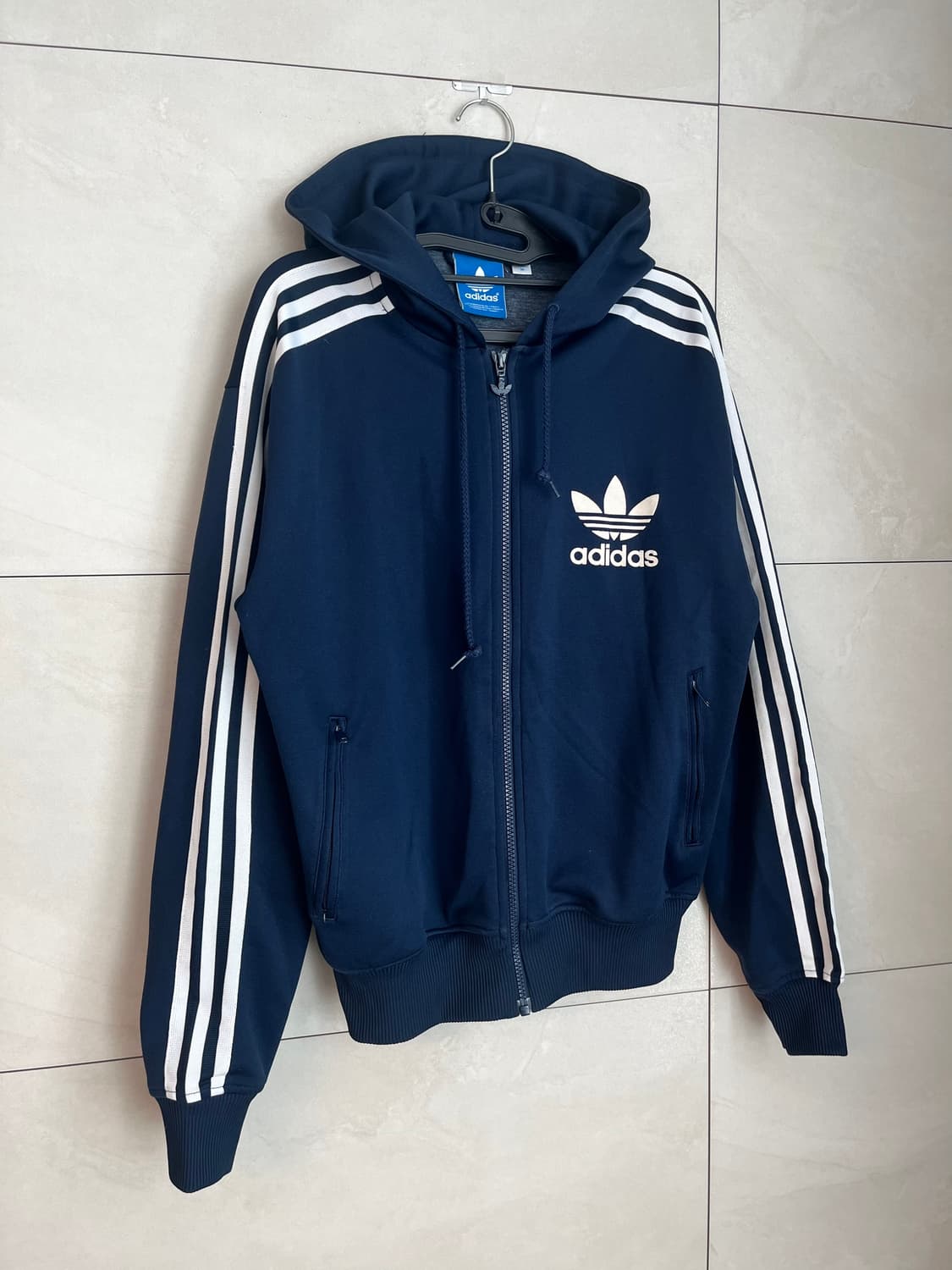 아디다스 파이어버드 대장 후드 져지 네이비 [M] 상품이미지1