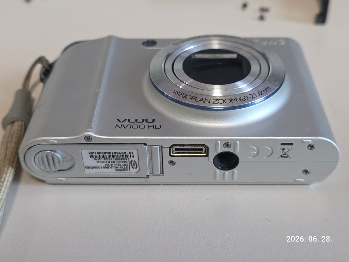 삼성 블루 NV100HD 빈티지 디지털카메라 상품이미지5