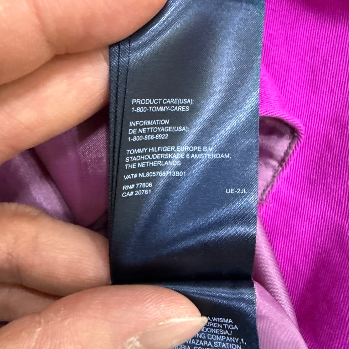 6 타미힐피거 퍼플 스커트 0330T 상품이미지4