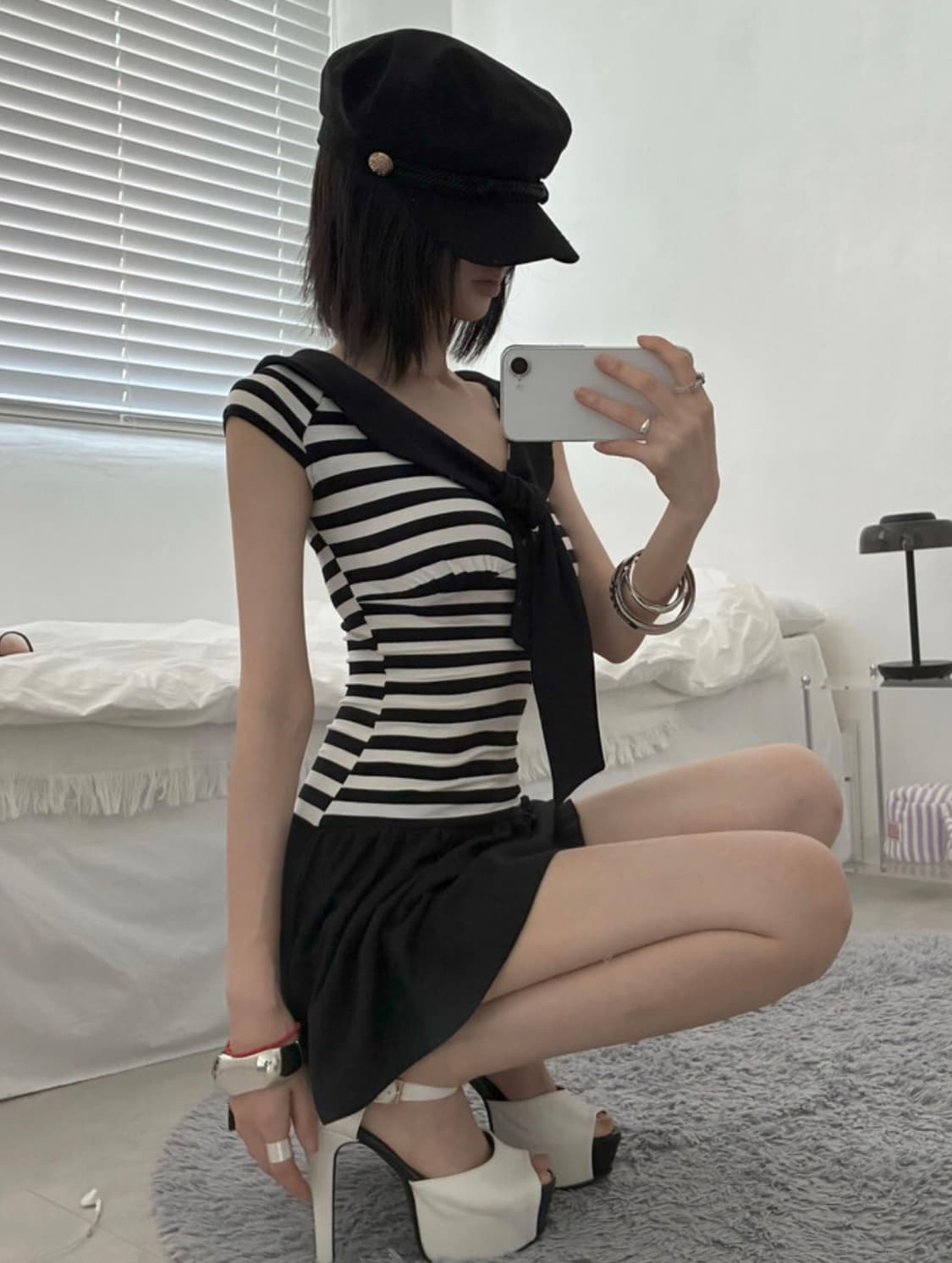 엔젤넘버555 midnight sailor girl dress♥ 상품이미지1