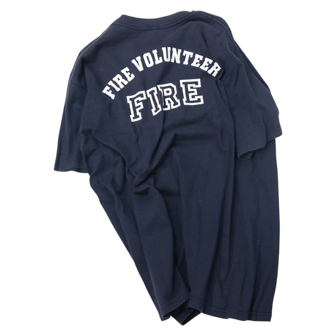 앤빌 빈티지 ECHIGAWA 소방대 그래픽 네이비 티셔츠 (L) 상품이미지1